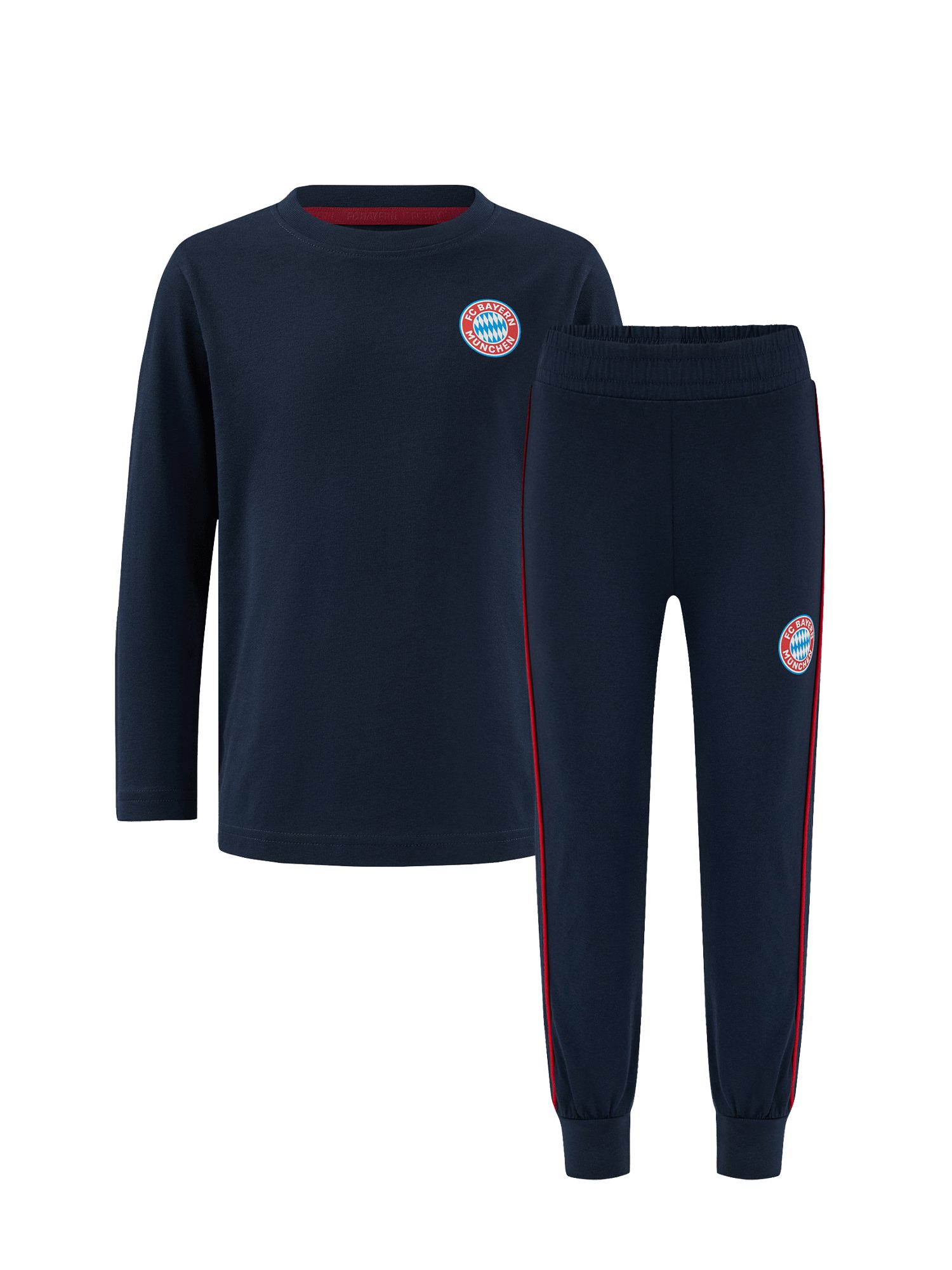Schlafanzug FC Bayern München, Schlafanzug Essentials, Kinder, Navy
