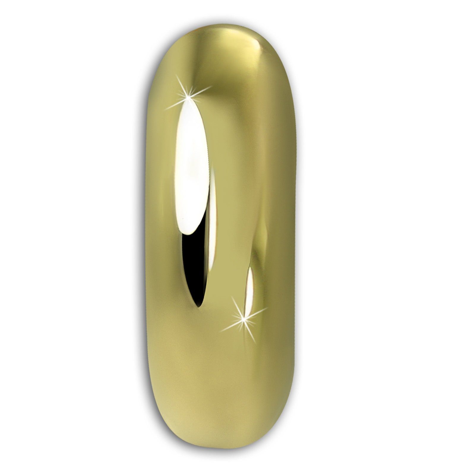 GoldDream Paar Creolen GoldDream Creole Glanz 16mm Ohrring 333er (Creolen), günstig online kaufen