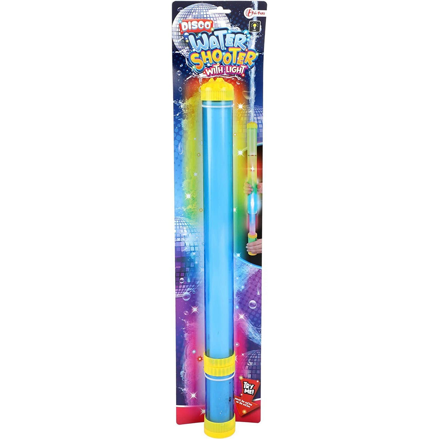 Toi-Toys Badespielzeug Wasserspritze (blau), mit Licht