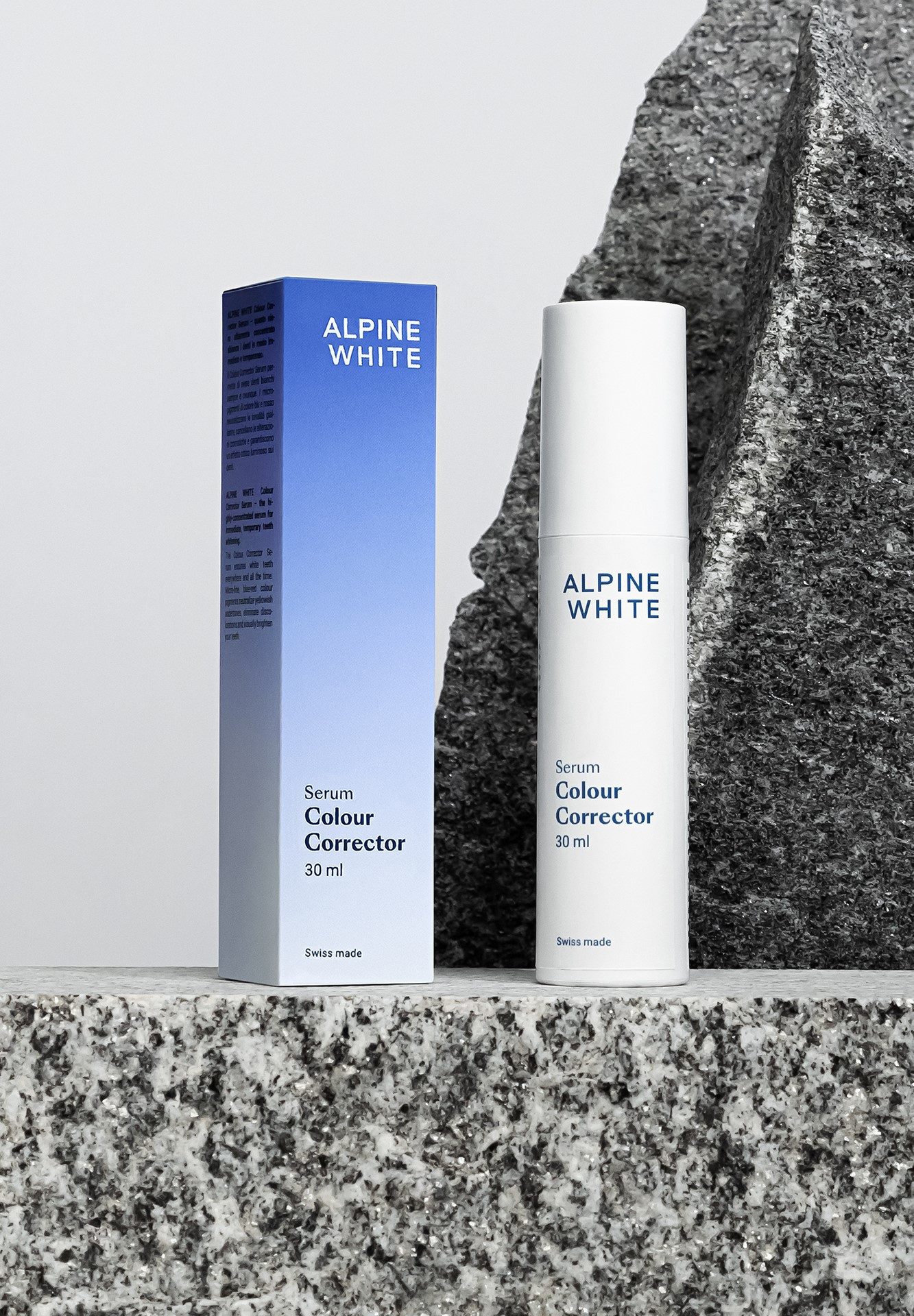 ALPINE WHITE Zahnbleaching-Kit, für sofort sichtbar weißere Zähne