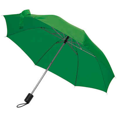 Livepac Office Taschenregenschirm Taschen-Regenschirm / mit Schutzhülle / Farbe: grün