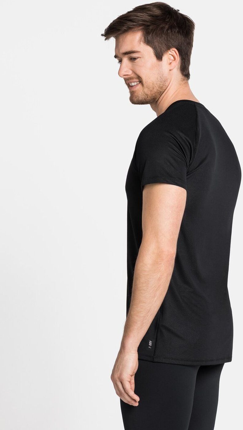 Odlo Funktionsunterhemd SUW TOP CREW NECK S/S ACTIVE F BLACK
