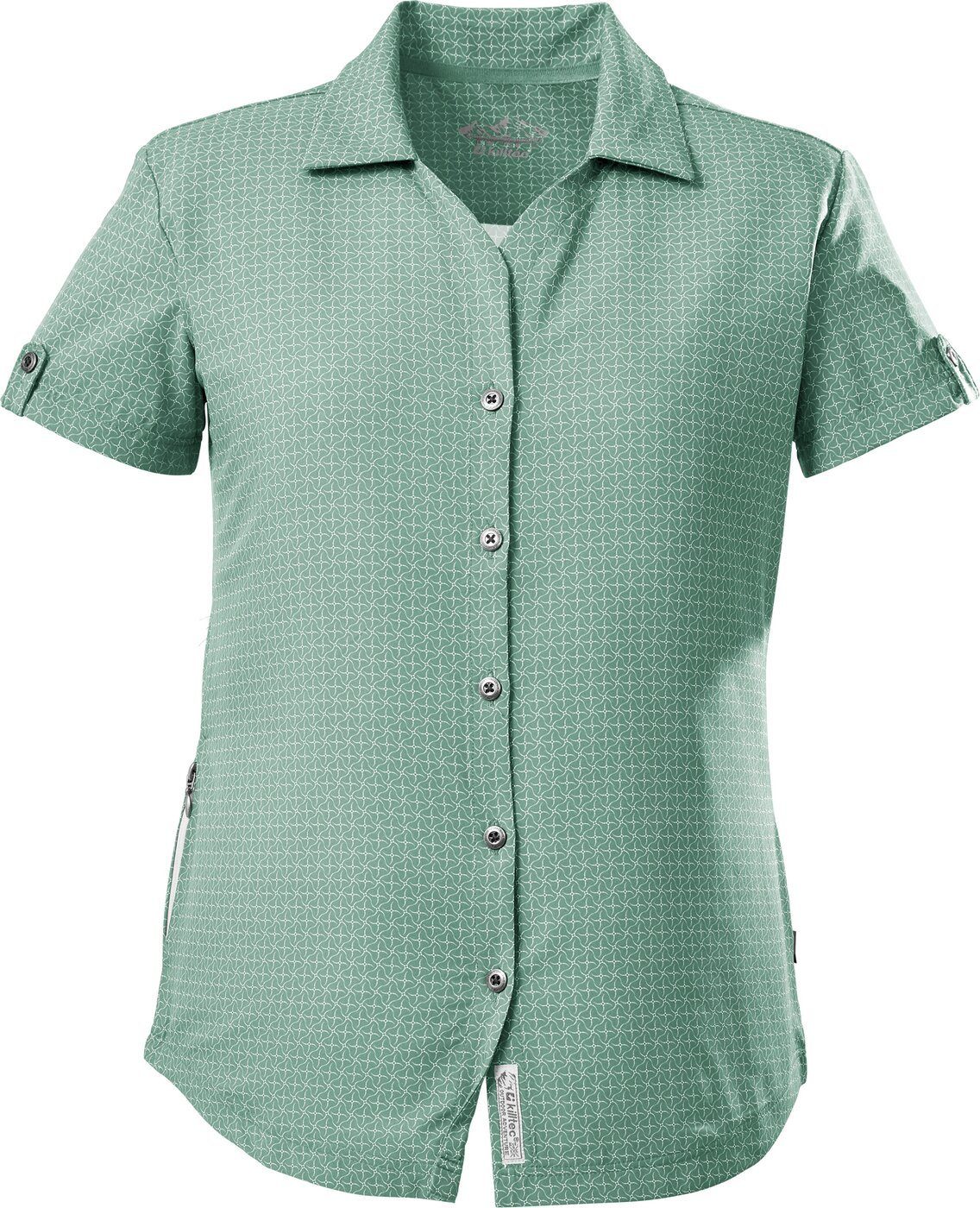 Funktionsbluse KOS 77 WMN WVN SHRT pistazie