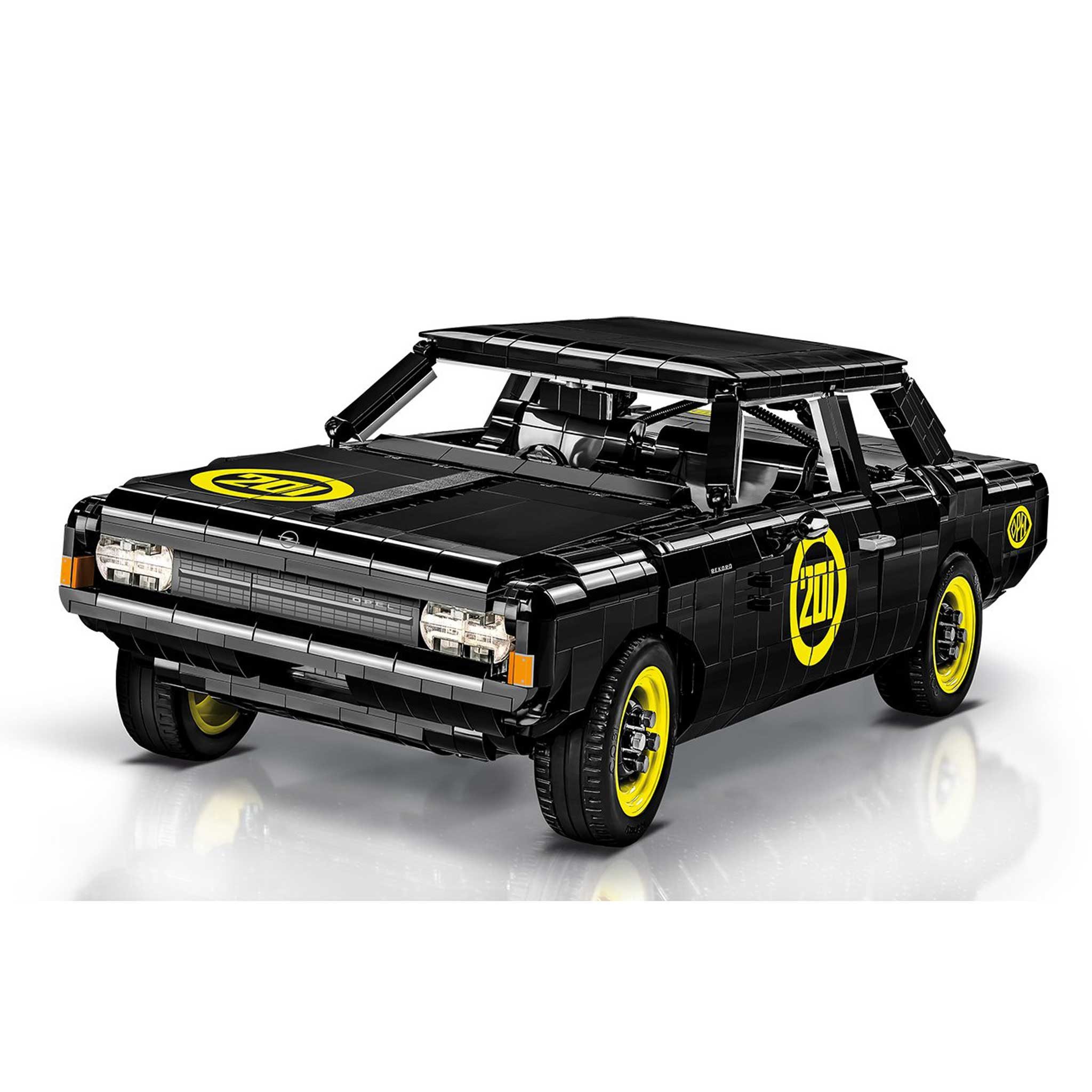 COBI 24333 - Opel Record C - Schwarze Witwe 1:12 (Cobi) Spielbausteine, (2078 St)