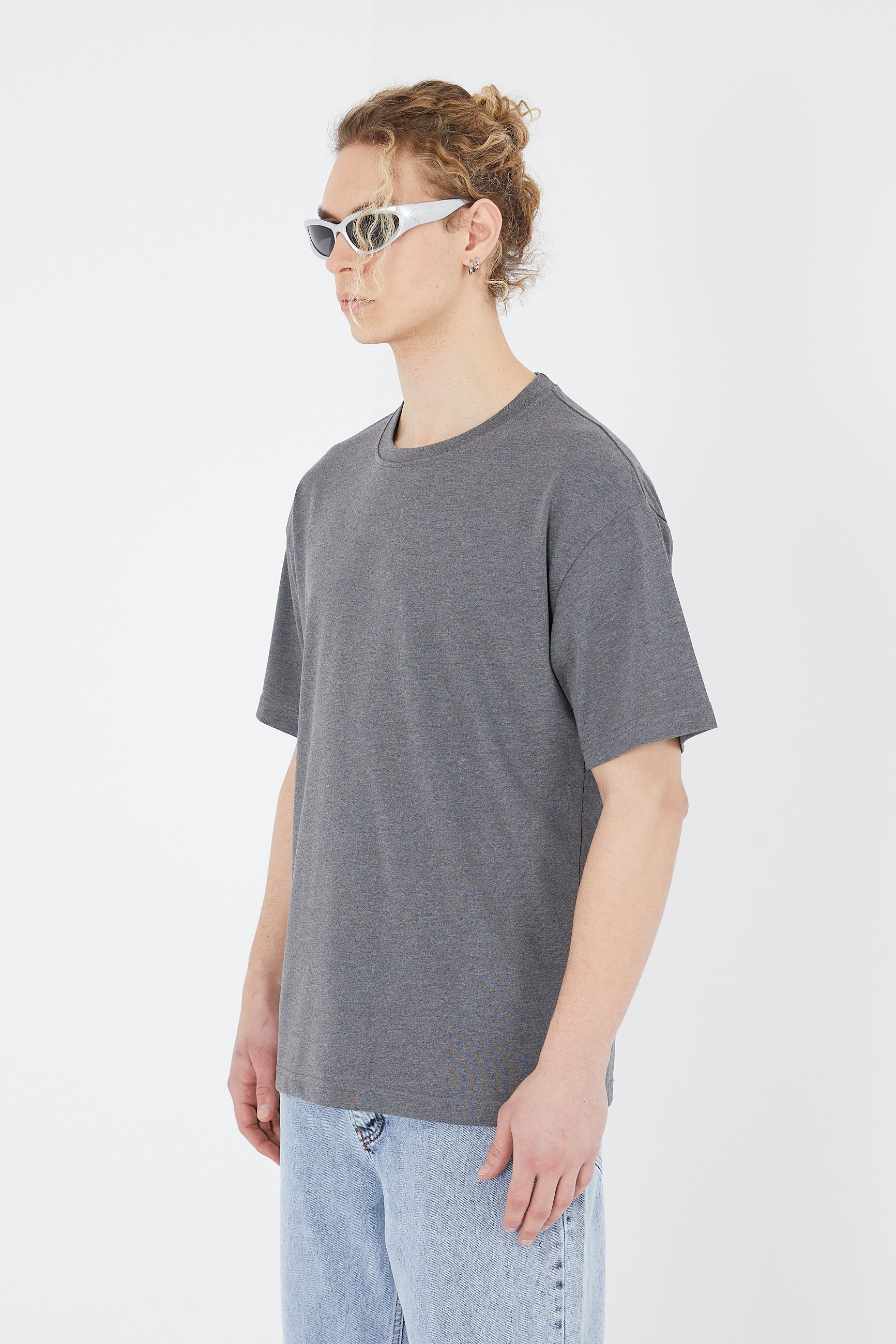 Megaman Jeans Oversize-Shirt Oversize Herren T-Shirt günstig online kaufen