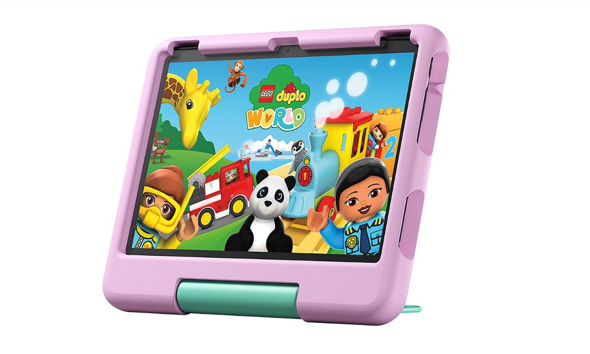 Amazon Fire HD 10 Kids Version 2023 lange Akkulaufzeit Tablet (10", 32 GB, Fire OS, Kindergerecht)