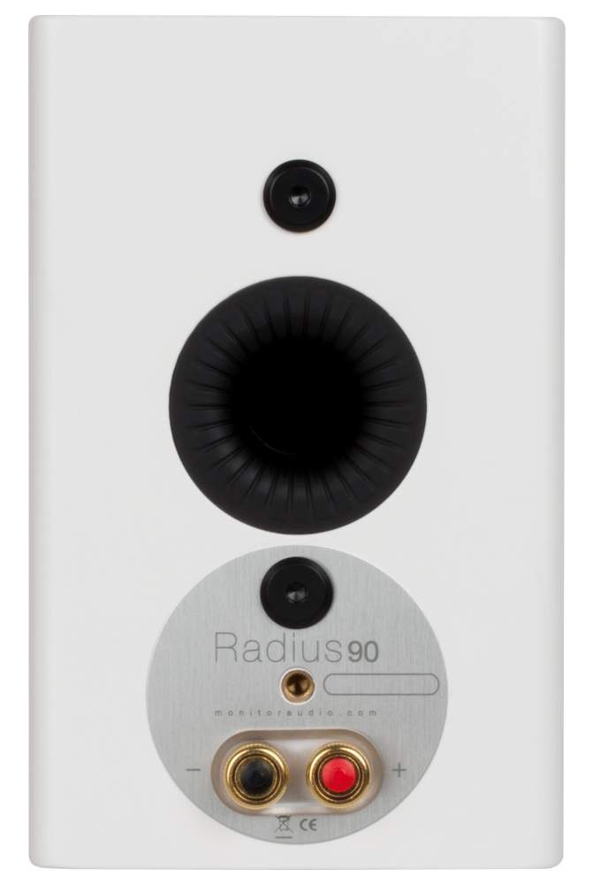 Kompakt-Lautsprecher AUDIO Audio Regal-Lautsprecher MONITOR weiß [Paar] Monitor Radius 90 3G