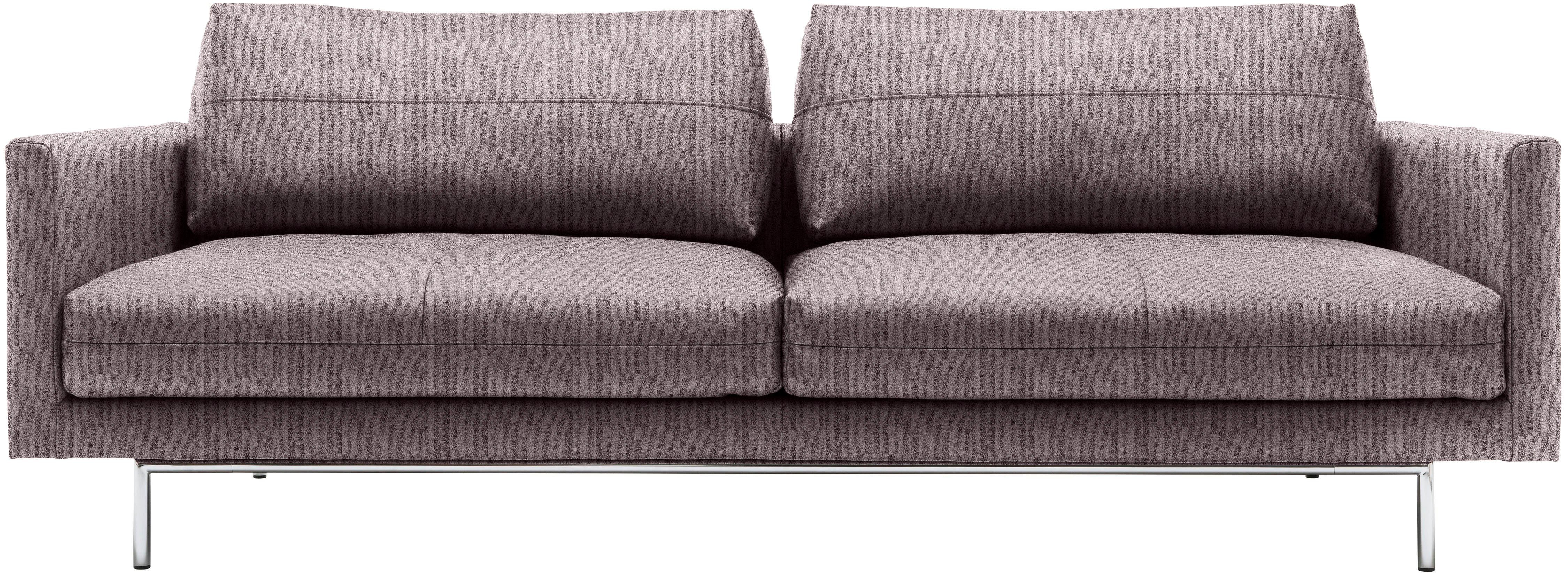 hülsta sofa 3-Sitzer violett-stgr | purpurviolett / steingrau