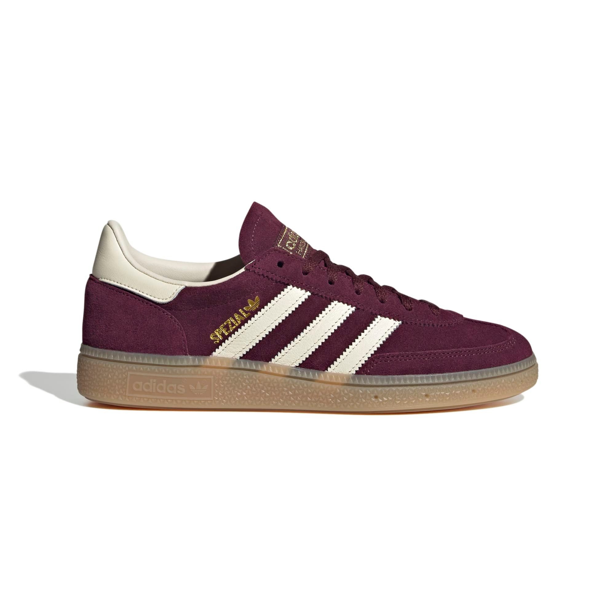 adidas Originals Handball Spezial Sneaker Damen Bordeaux - Maroon / Cream White Sneaker