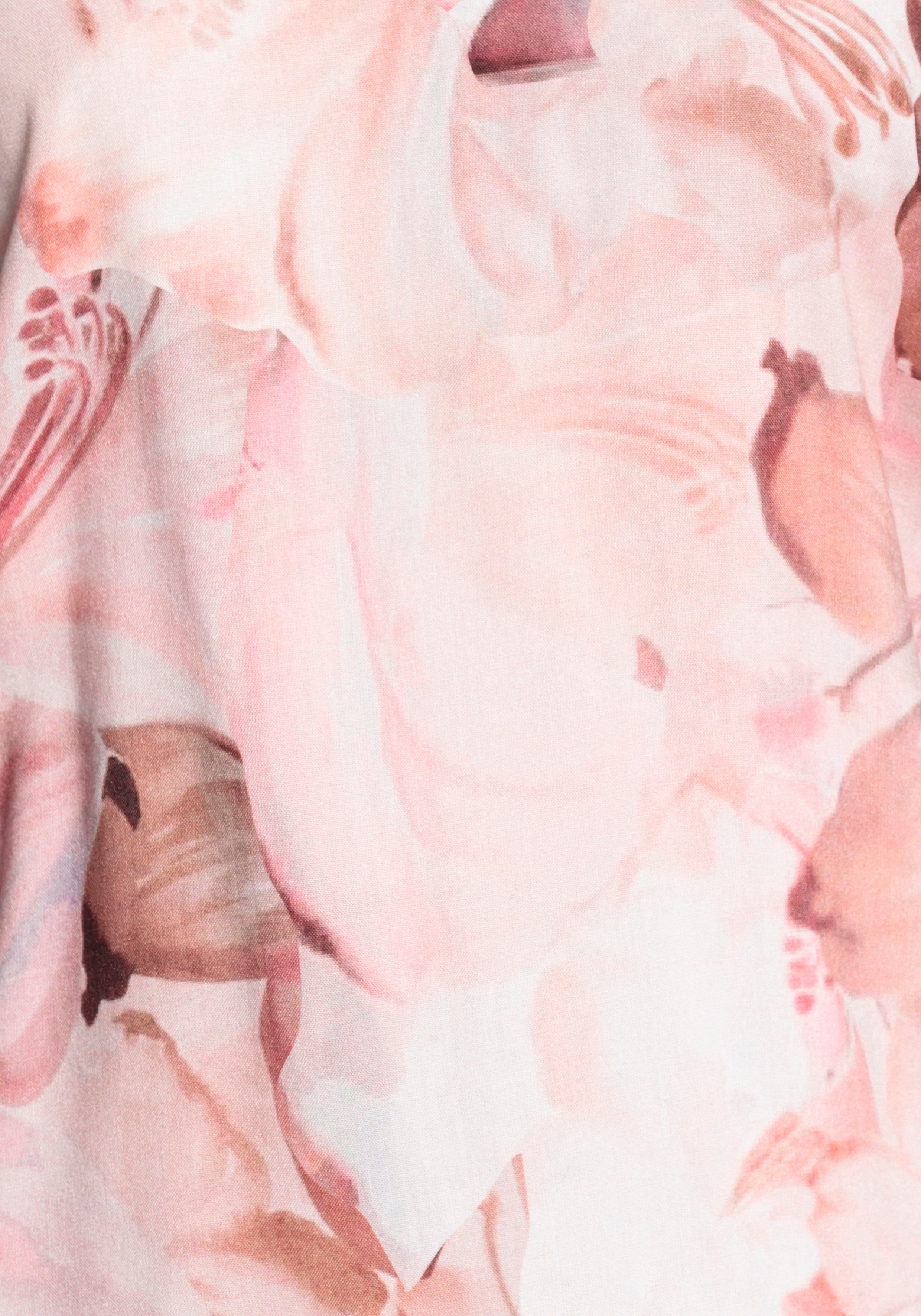 Laura Scott Druckbluse mit femininen Blumen-Print