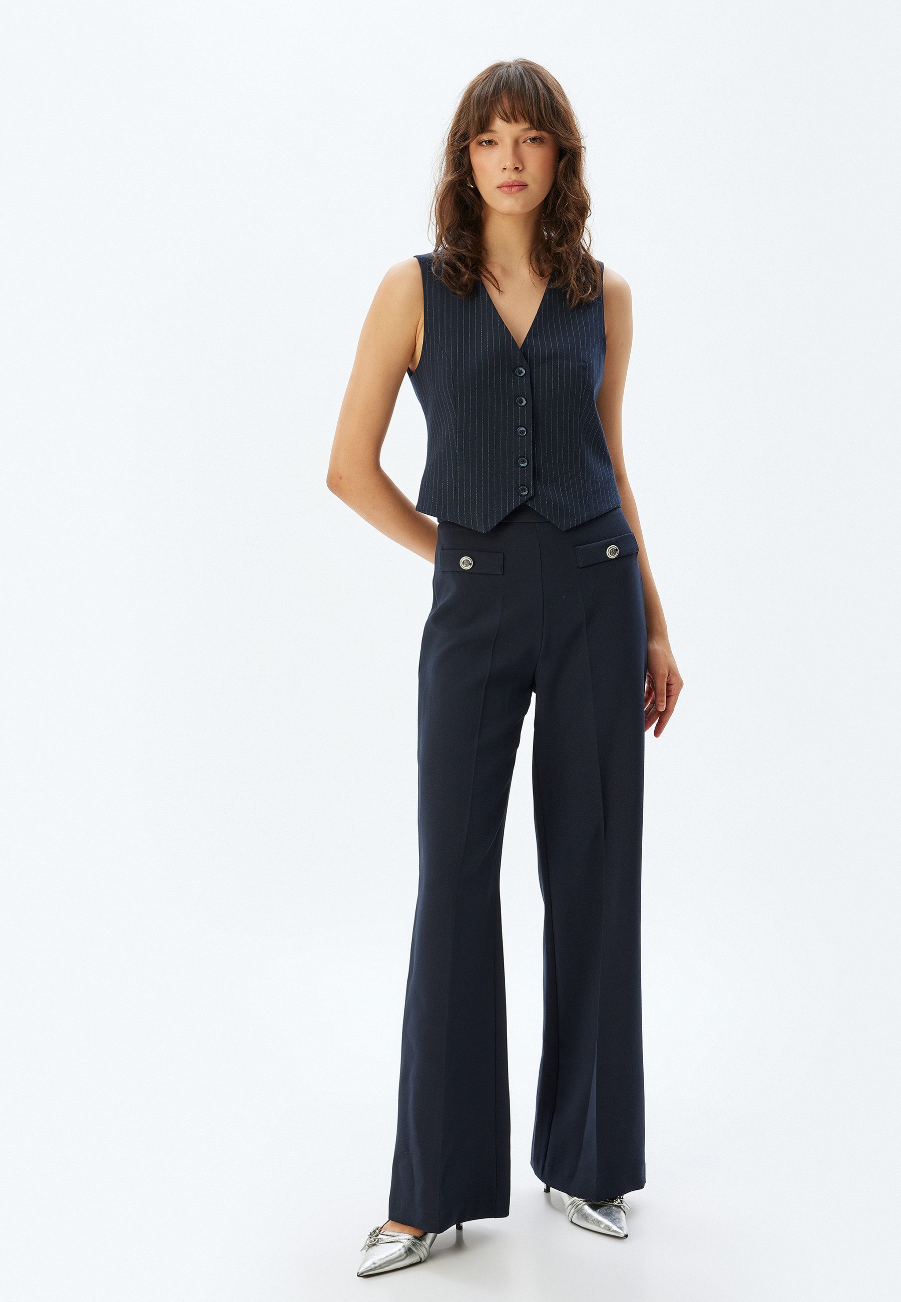 Koton Palazzohose Hohe Leibhöhe Wide Leg günstig online kaufen