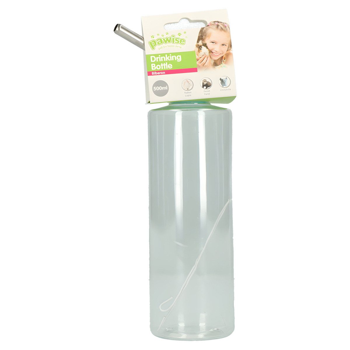 Holland Animal Care Wasserspender Nager Trinkflasche 0.5 l