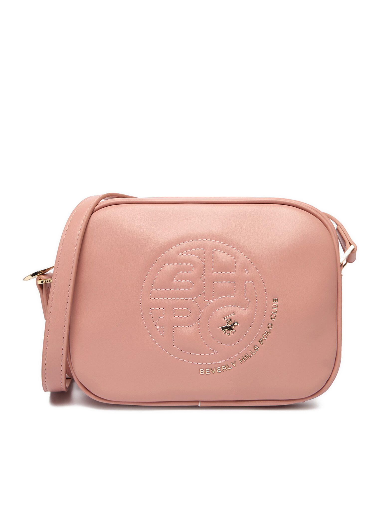 BEVERLY HILLS POLO CLUB Handtasche Beverly Hills Polo Club Damenhandtasche Pink BEVERLY HILLS POLO CLUB-C