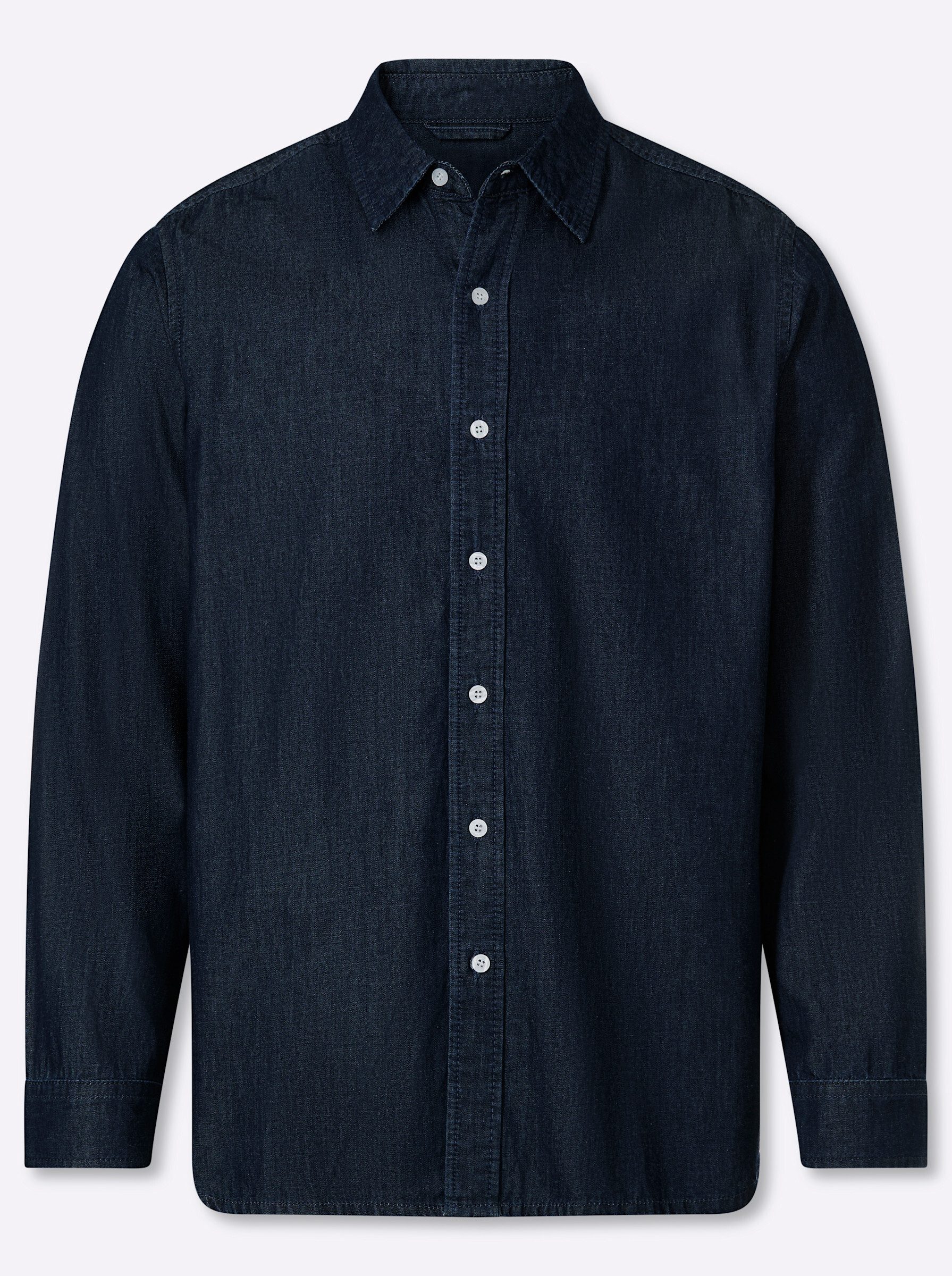 Witt Funktionshemd Jeans-Hemd Langarm