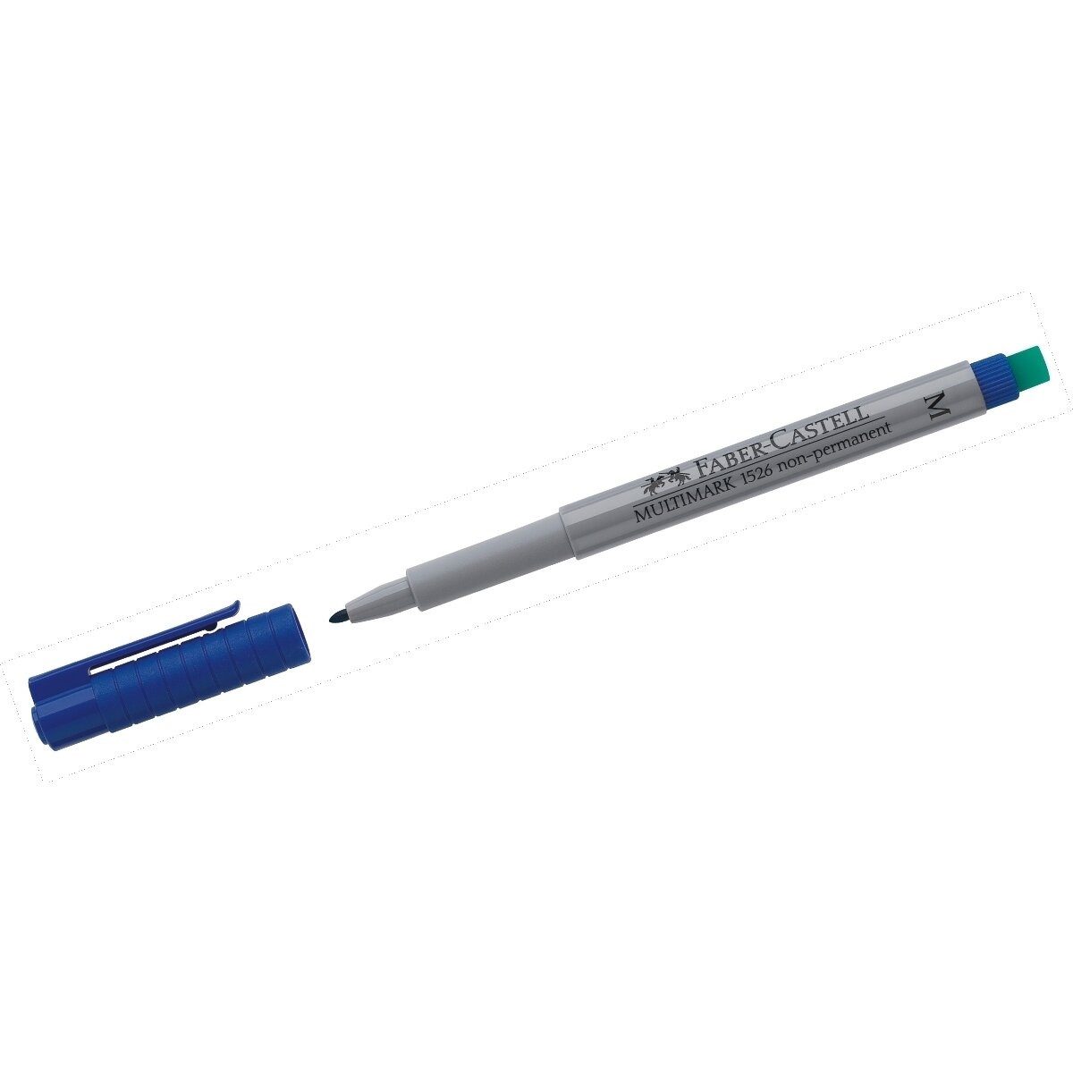 Faber-Castell Folienstift Folienschreiber nonpermanent M blau – Bild 2 von 2