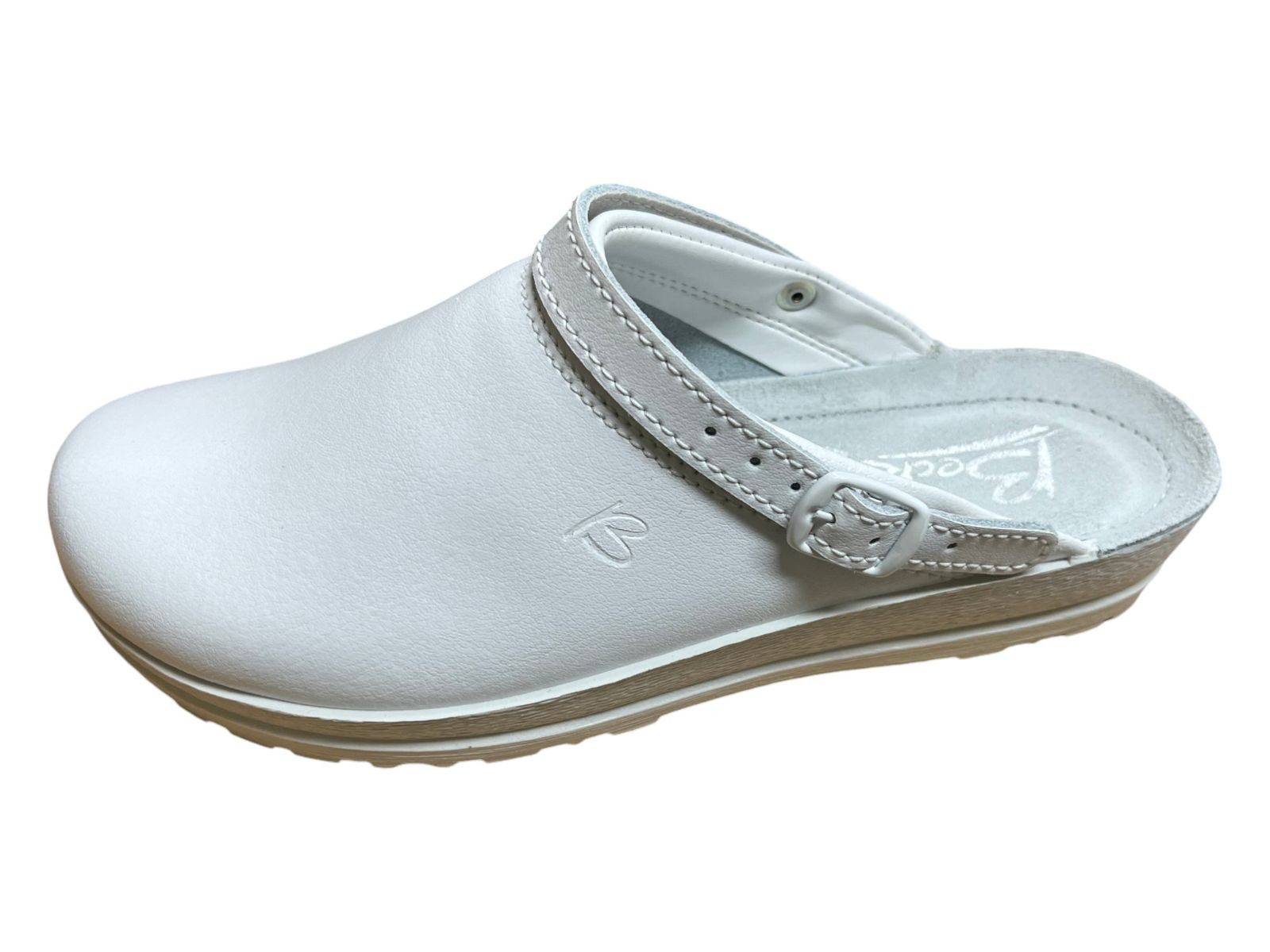 Beck Beck Damen Clogs 7002-00 Anna weiß Clog