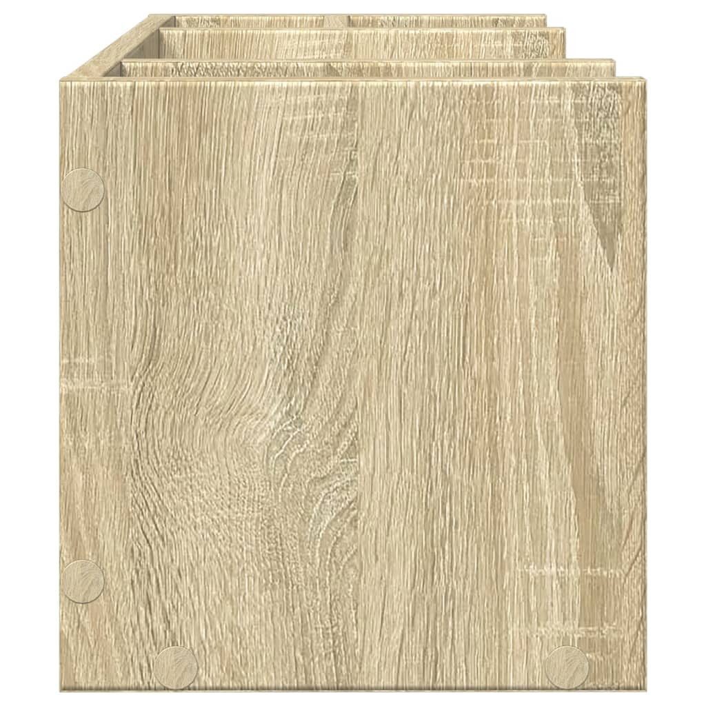 vidaXL Organizer Schreibtisch-Organizer Sonoma-Eiche 44,5x24x25 cm Holzwerkstoff – Bild 5 von 5