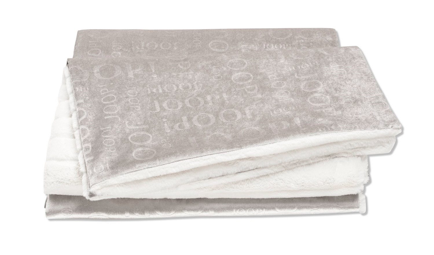 Plaid Plaid GLAM Wendedessin, JOOP!, Wendeoptik, Fake-Fur und Samtoptik