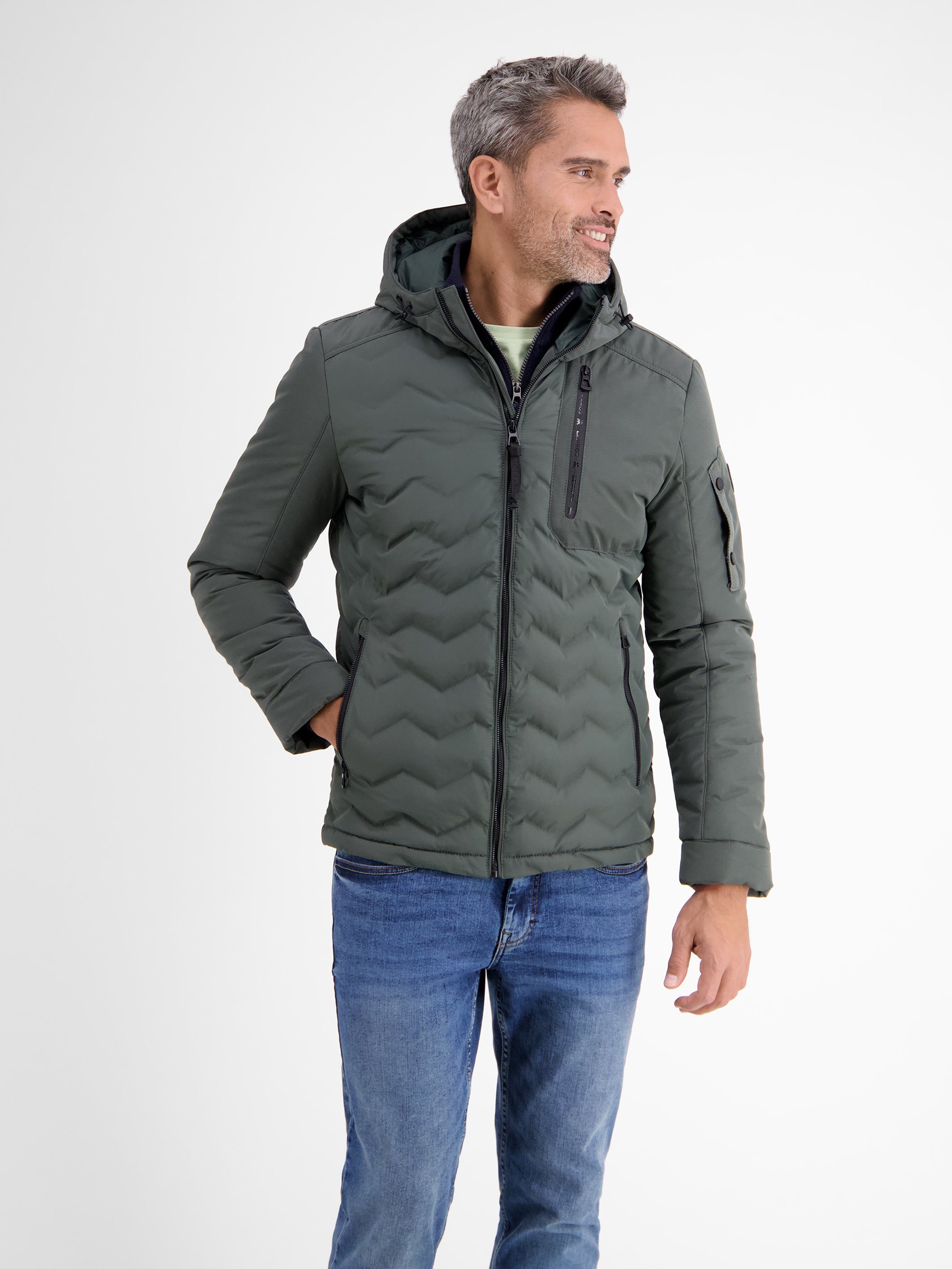 LERROS Blouson CHILLED Hybrid-Blouson LERROS OLIVE