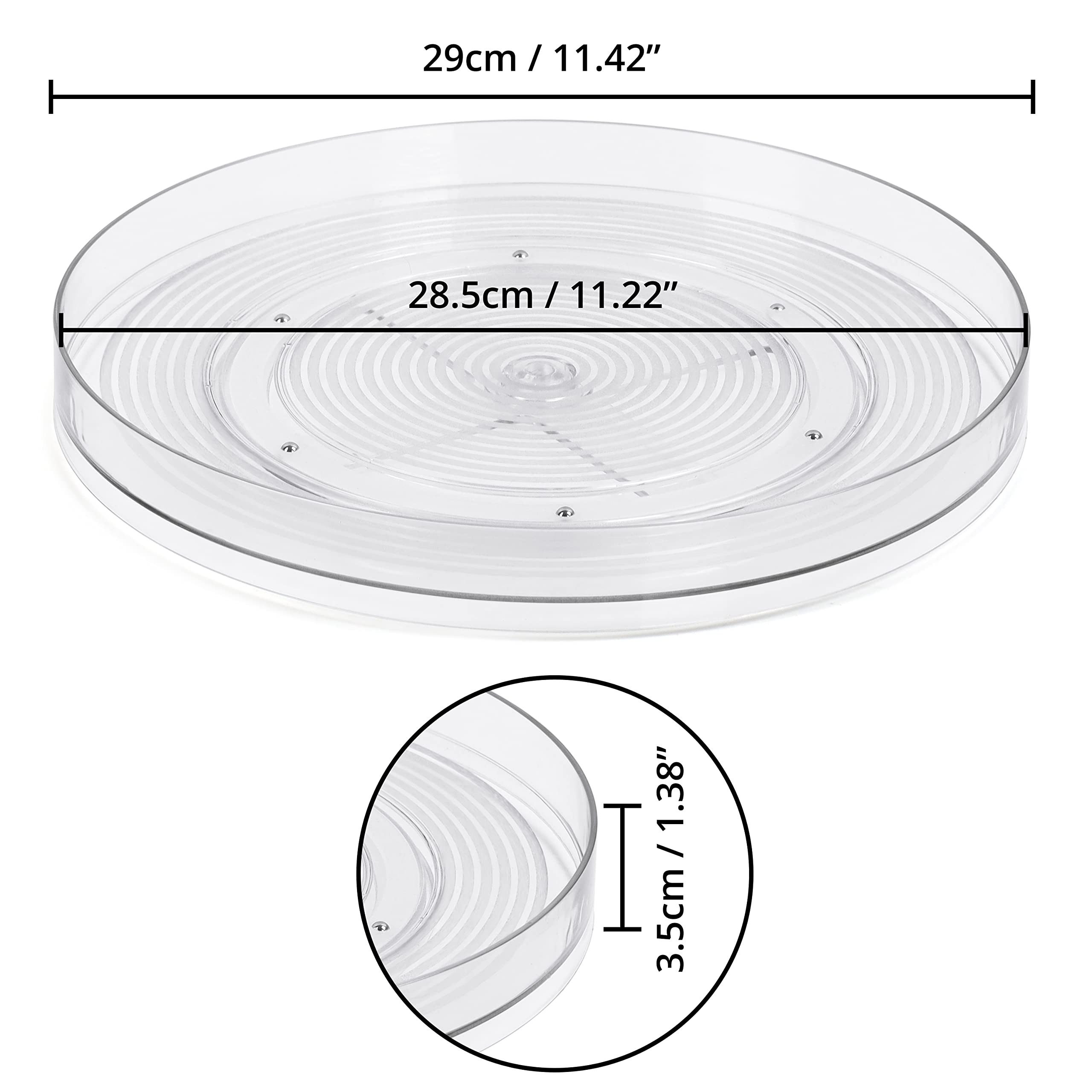 Belle Vous Gewürzregal 29cm Kunststoff Drehplatte günstig online kaufen
