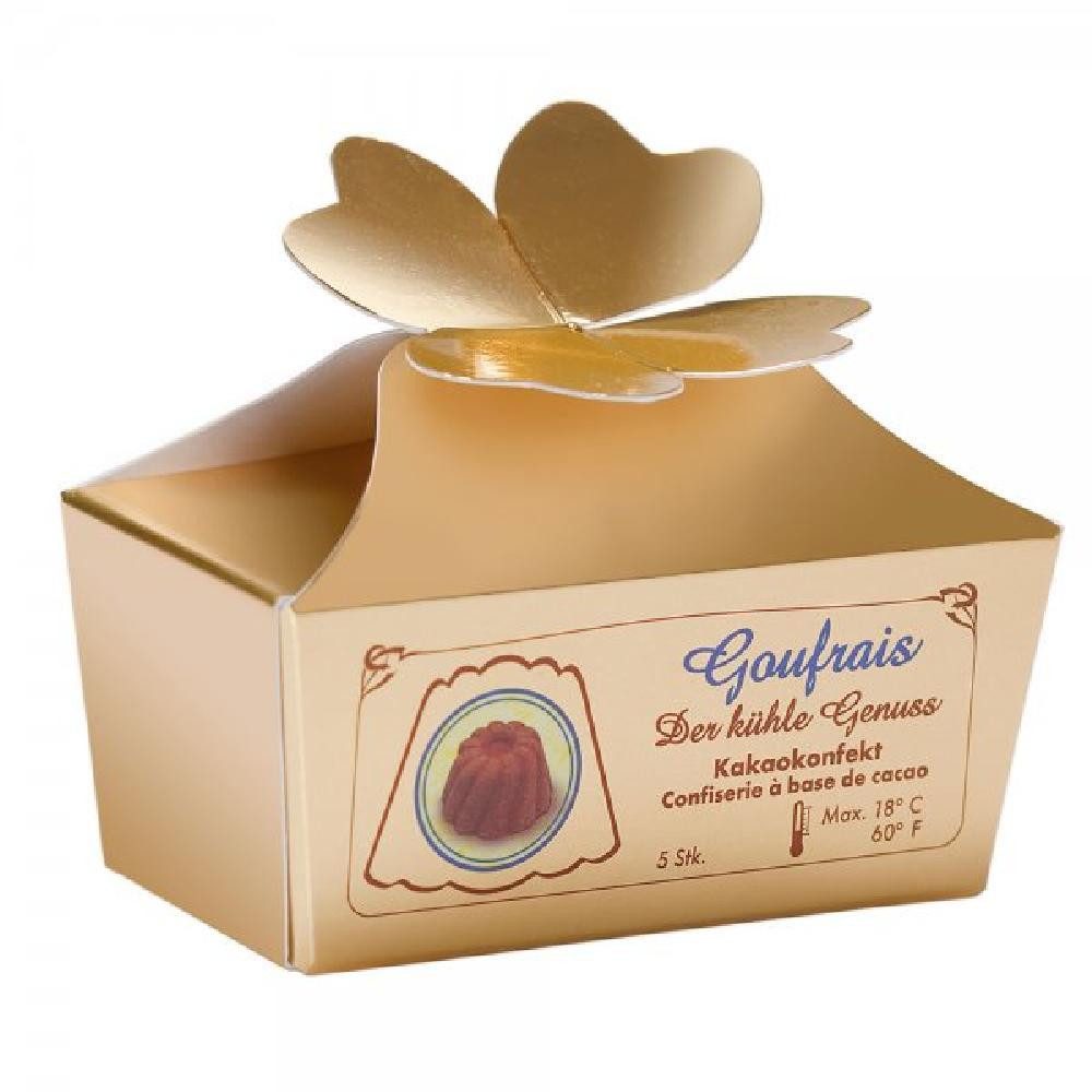 Goufrais Schokolade Kakaokonfekt Gugelhupf (37,5g)