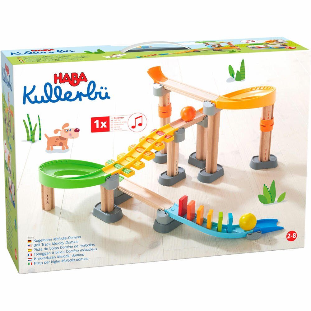 Haba Kugelbahn Kullerbü Melodie-Domino