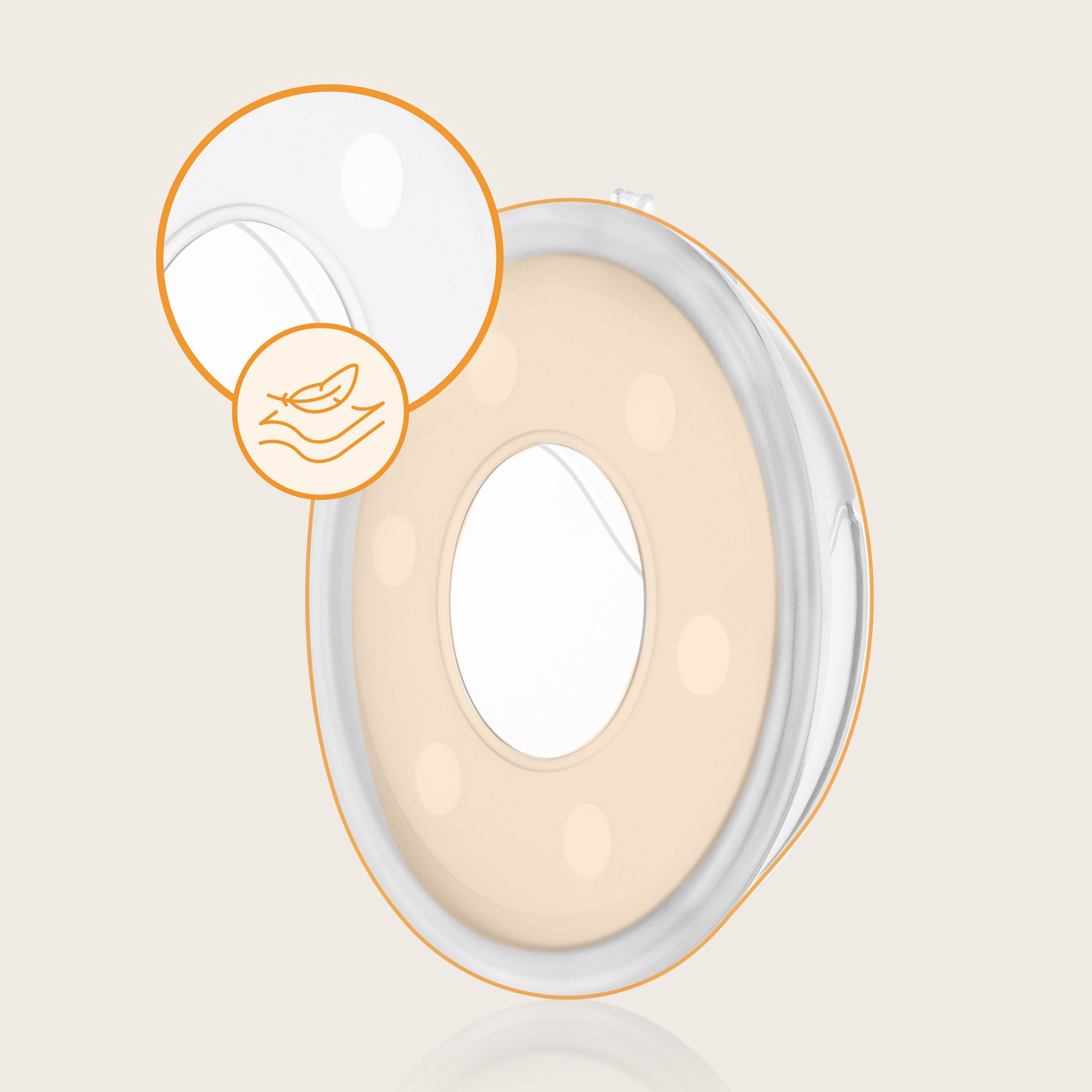 lionelo Milchbehälter MILKY PLUS, 2er-Set/40 ml pro Stück/Etui/leicht/sterilisierbar