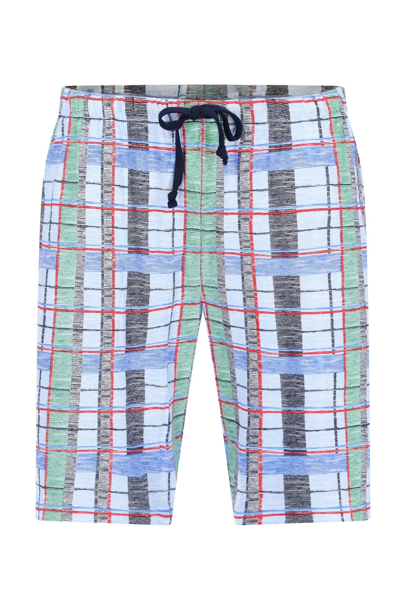 Hajo Schlafshorts Herren Short Mio x Mia Premium Cotton/TENCEL™ Modal Mix & Match