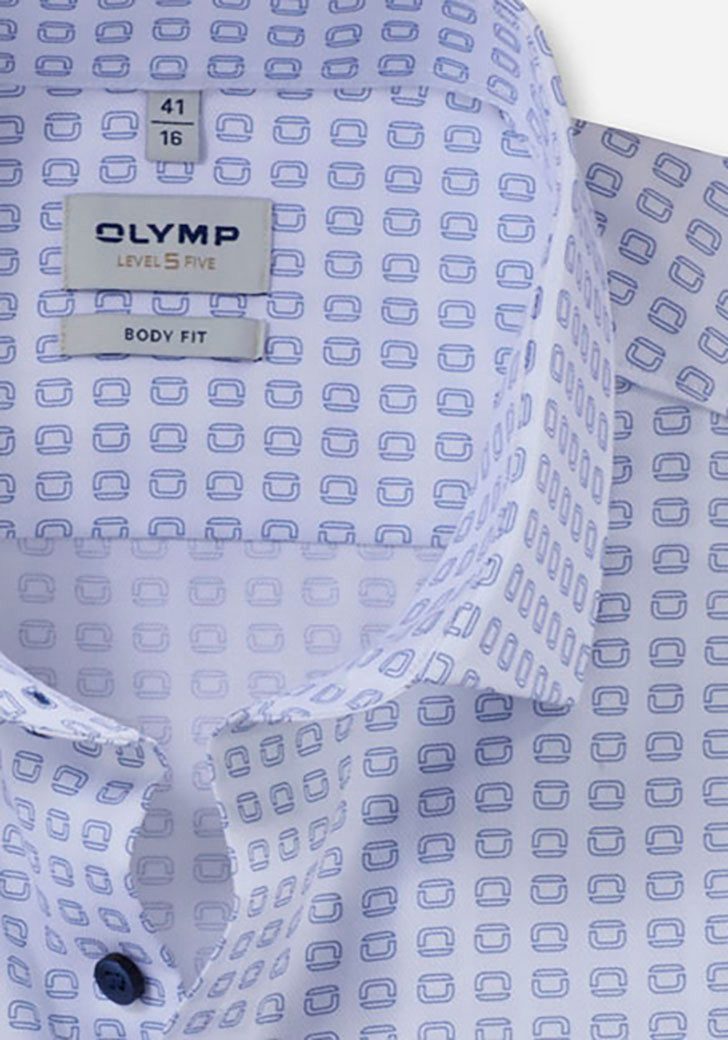 OLYMP Businesshemd Level 5 allover mit günstig online kaufen