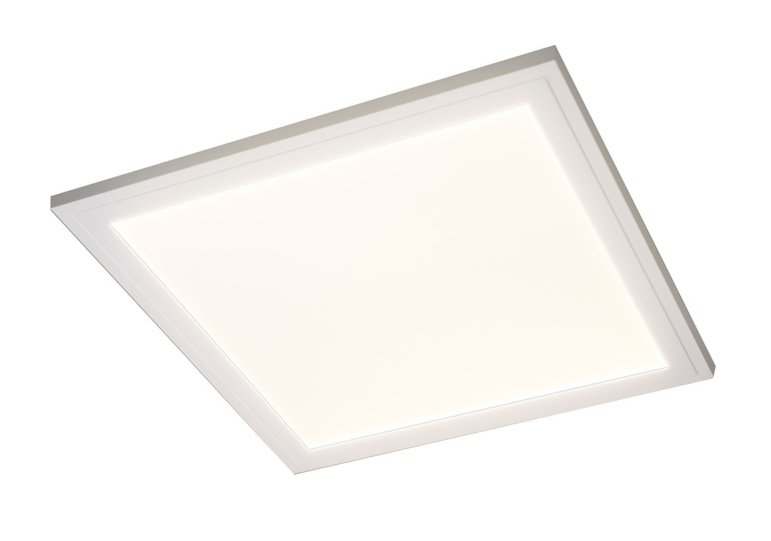 casa NOVA LED Deckenleuchte SINA CCT, 1-flammig, B 29 x T 29 cm, Weiß, LED fest integriert, Neutralweiß, Kunststoff, Stahl, LED Deckenlampe | Deckenlampen