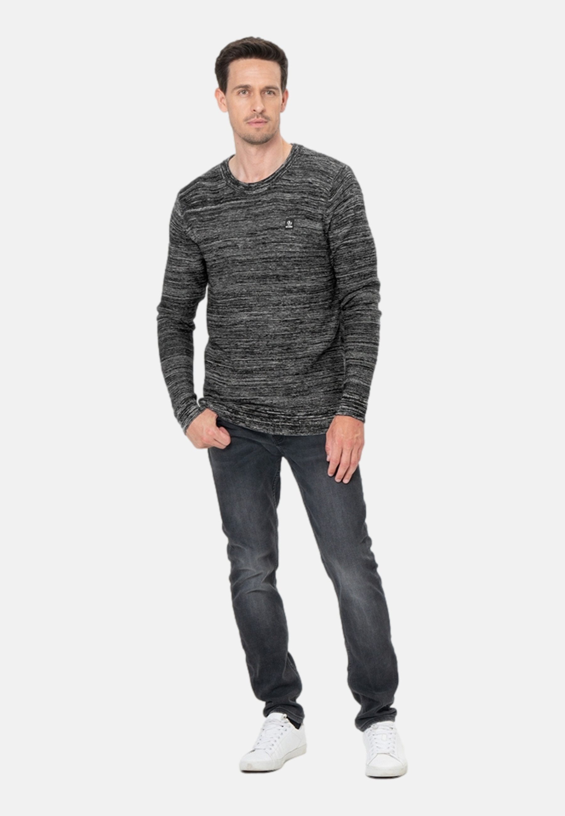 Key Largo Strickpullover Pullover Calgary Strickpullover R-Neck (1-tlg)