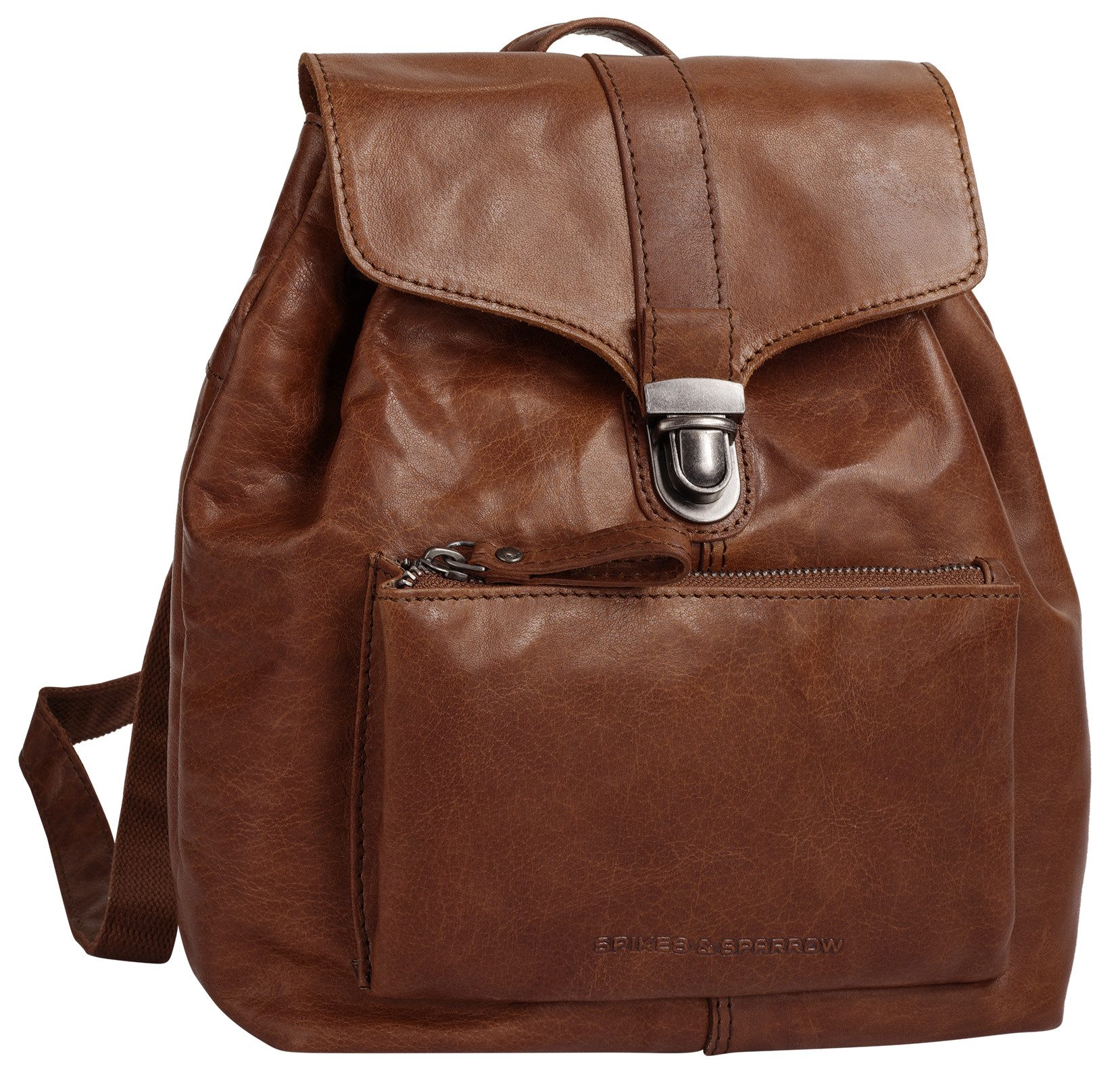 Spikes & Sparrow Cityrucksack, echt Leder