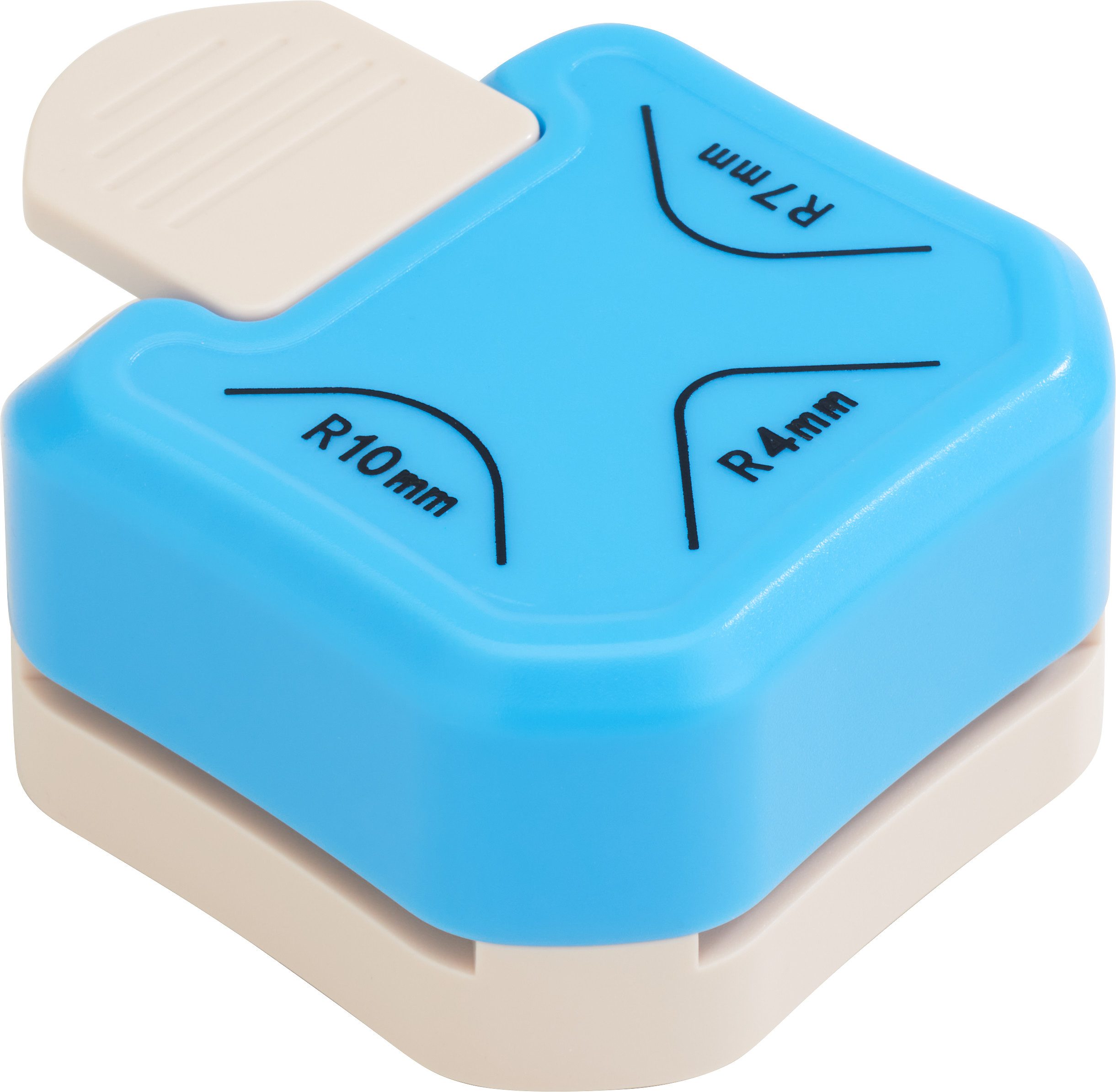 VBS Motivstanzer Eckenrunder, 3 in 1