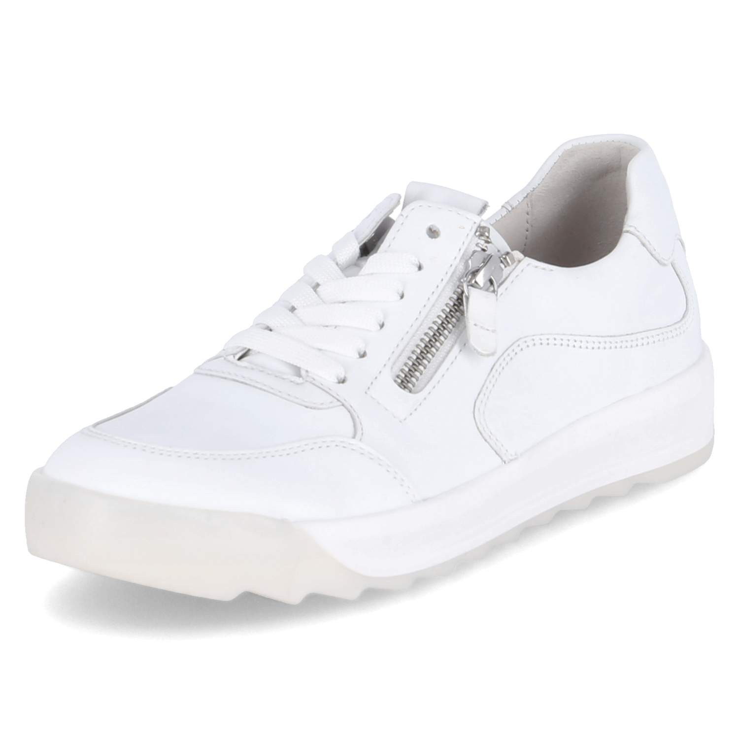 Gabor Gabor 63.480.21 Damen Glattleder weiss Schnürschuh günstig online kaufen