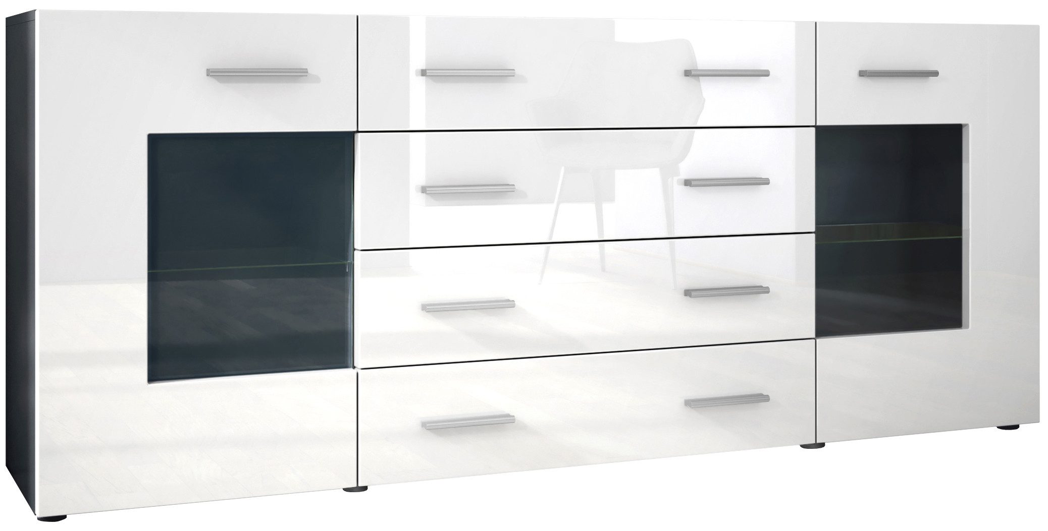 Vladon Sideboard Grömitz V2 (Kommode mit günstig online kaufen