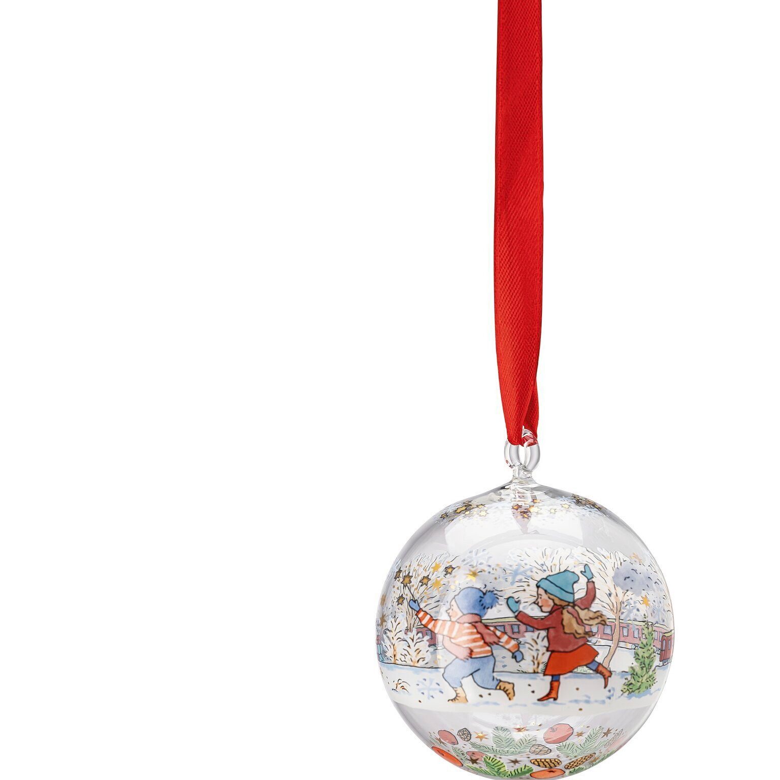 Hutschenreuther Kettenanhänger Hutschenreuther Kristallkugel Glaskugel, Borosilikatglas