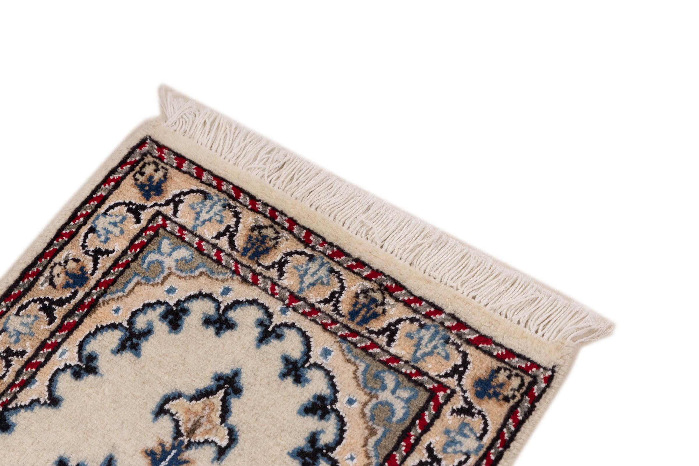 Nain Trading Orientteppich Nain 41x59 Handgeknüpfter Orientteppich / Perserteppich, rechteckig, Höhe: 12 mm