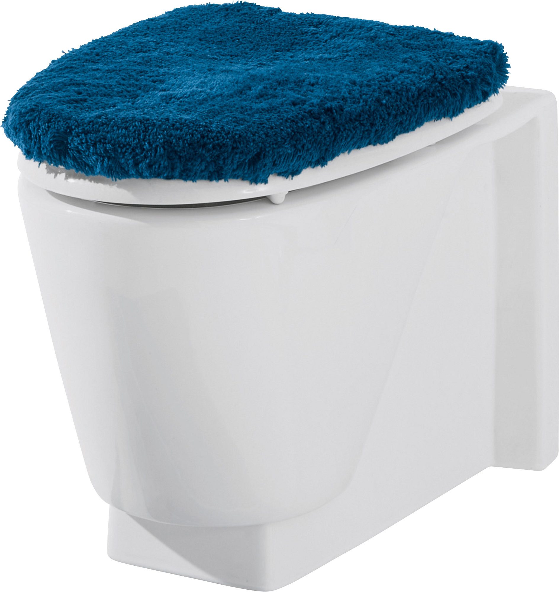 Erwin Müller WC-Deckelbezug WC-Deckelbezug "Veria", Höhe 27 mm, mit Schnürung:, Uni