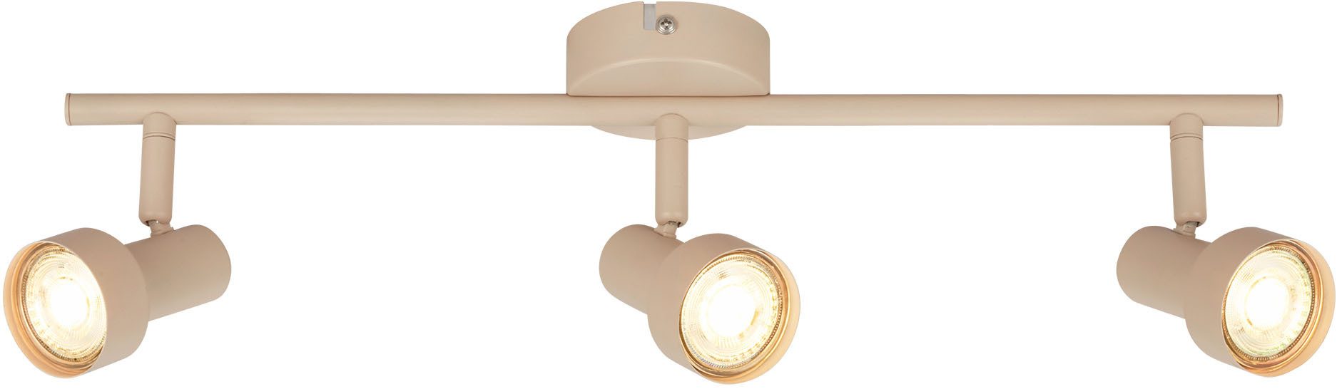 Briloner Leuchten LED Deckenspots TAPP, ohne Leuchtmittel, 47,5x12,5 cm, Wohnzimmer, Schlafzimmer, Flur, Büro