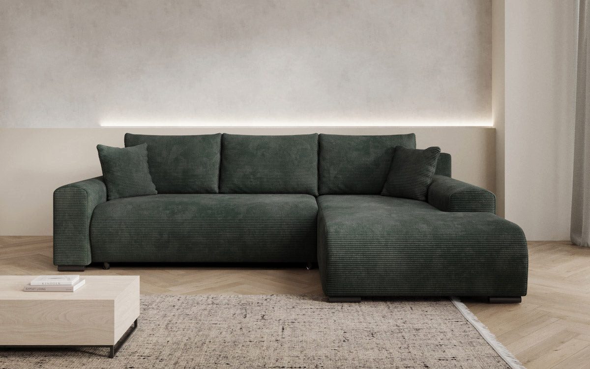 Luxusbetten24 Schlafsofa Designer Sofa Hanna, mit Schlaffunktion und Stauraum