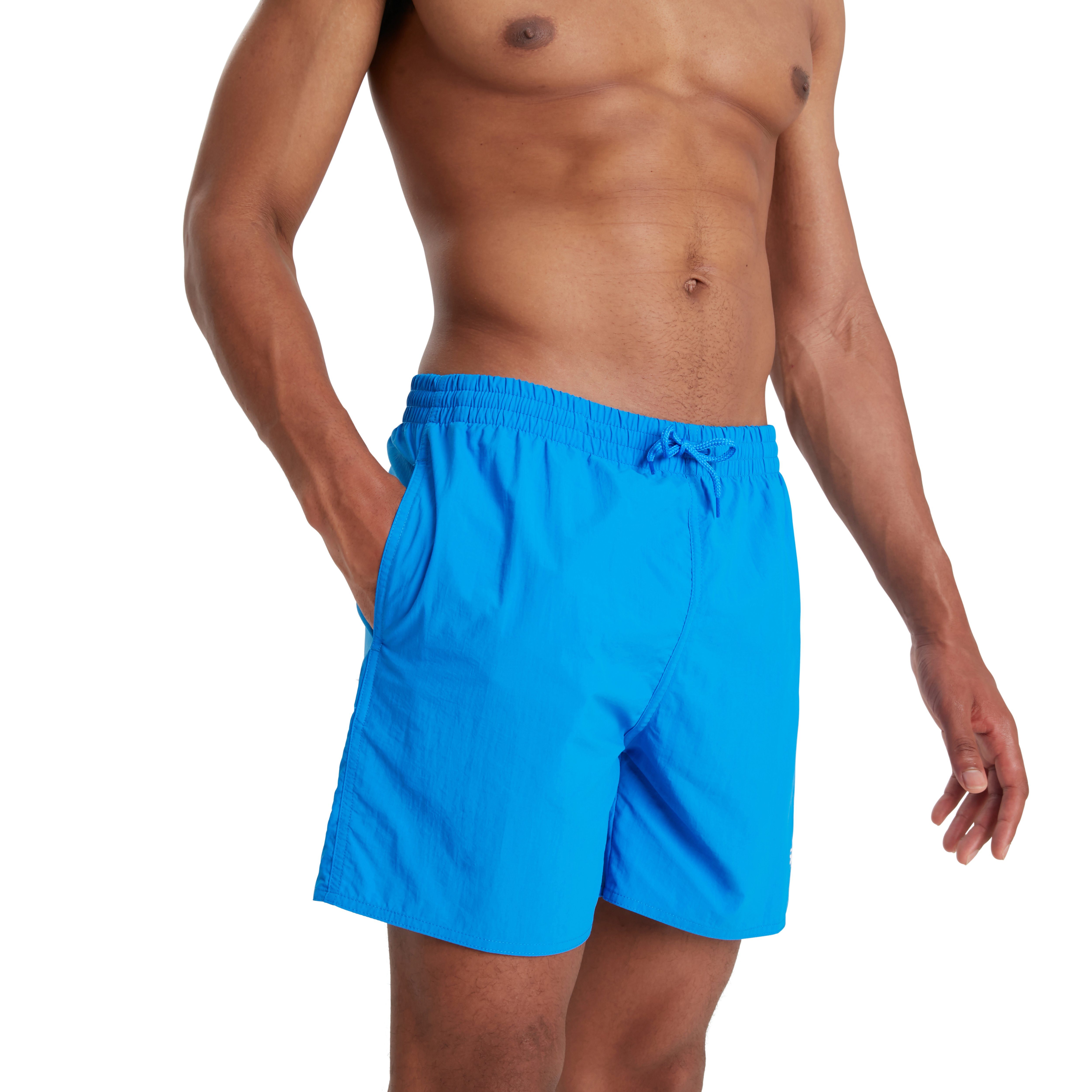 Speedo Badeshorts Mens Essential 16" Watershort mit seitlichem Taschenentwässerungssystem, aus leichtem Nylongewebe