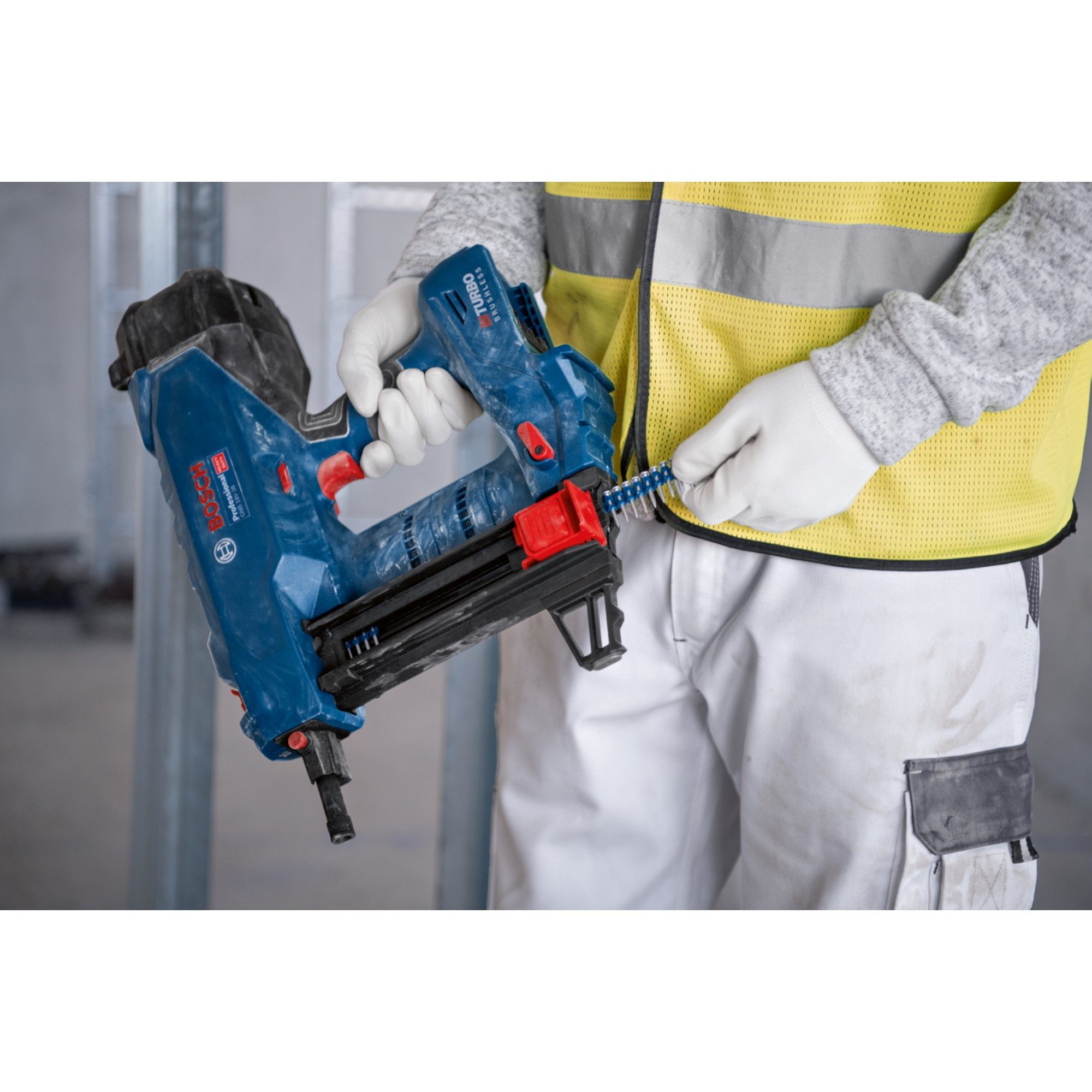 Bosch Professional Stauchkopfnagler GNB 18V-38 Professional Akku Betonnagler 18 V 13 – Bild 5 von 5