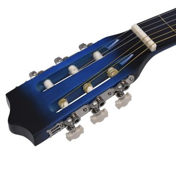 vidaXL Westerngitarre Westerngitarre Cutaway mit Equalizer und 6 Saiten Blau