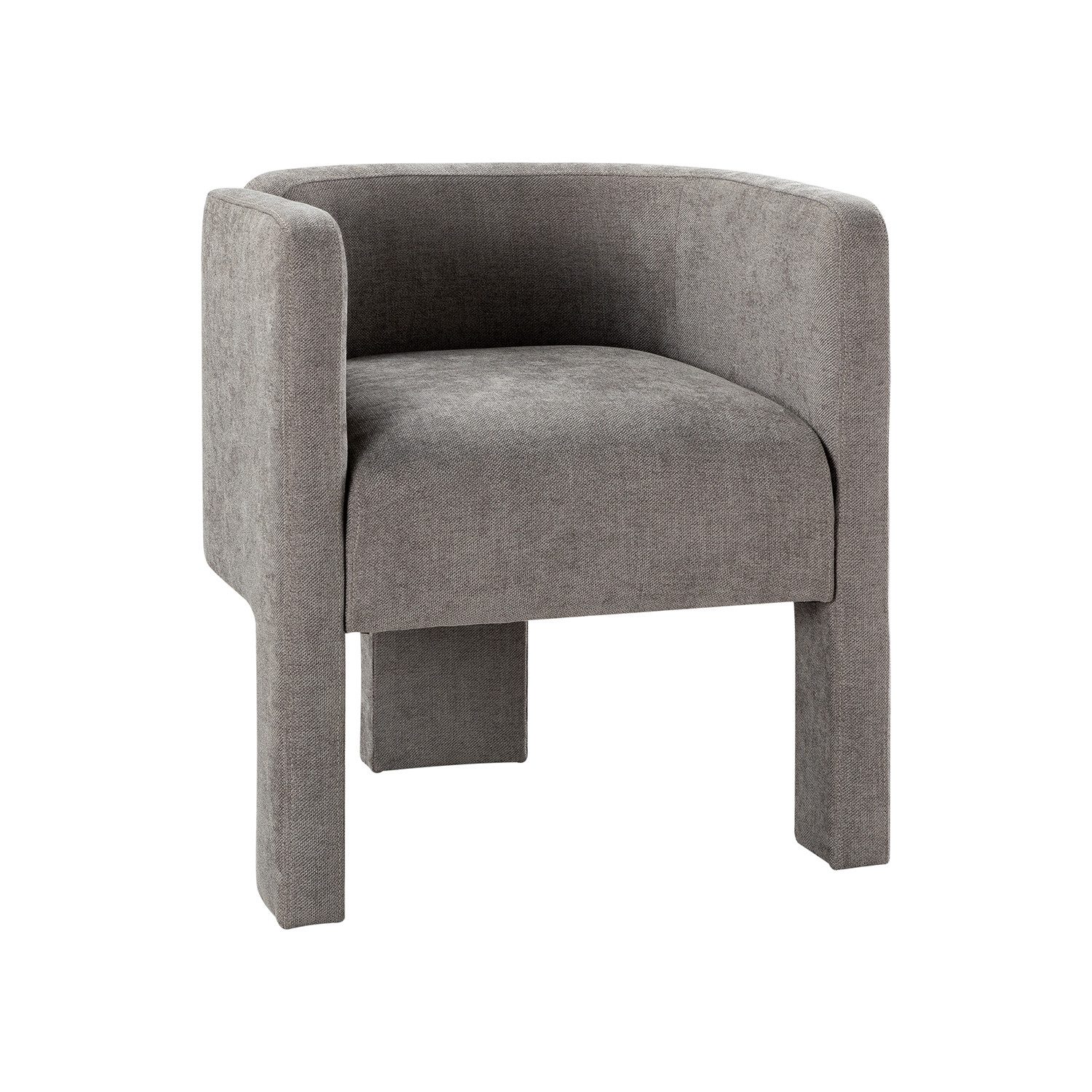 HULALA HOME Sessel Polstersessel Loungesessel mit Fassrückenlehne, Ergonomisch