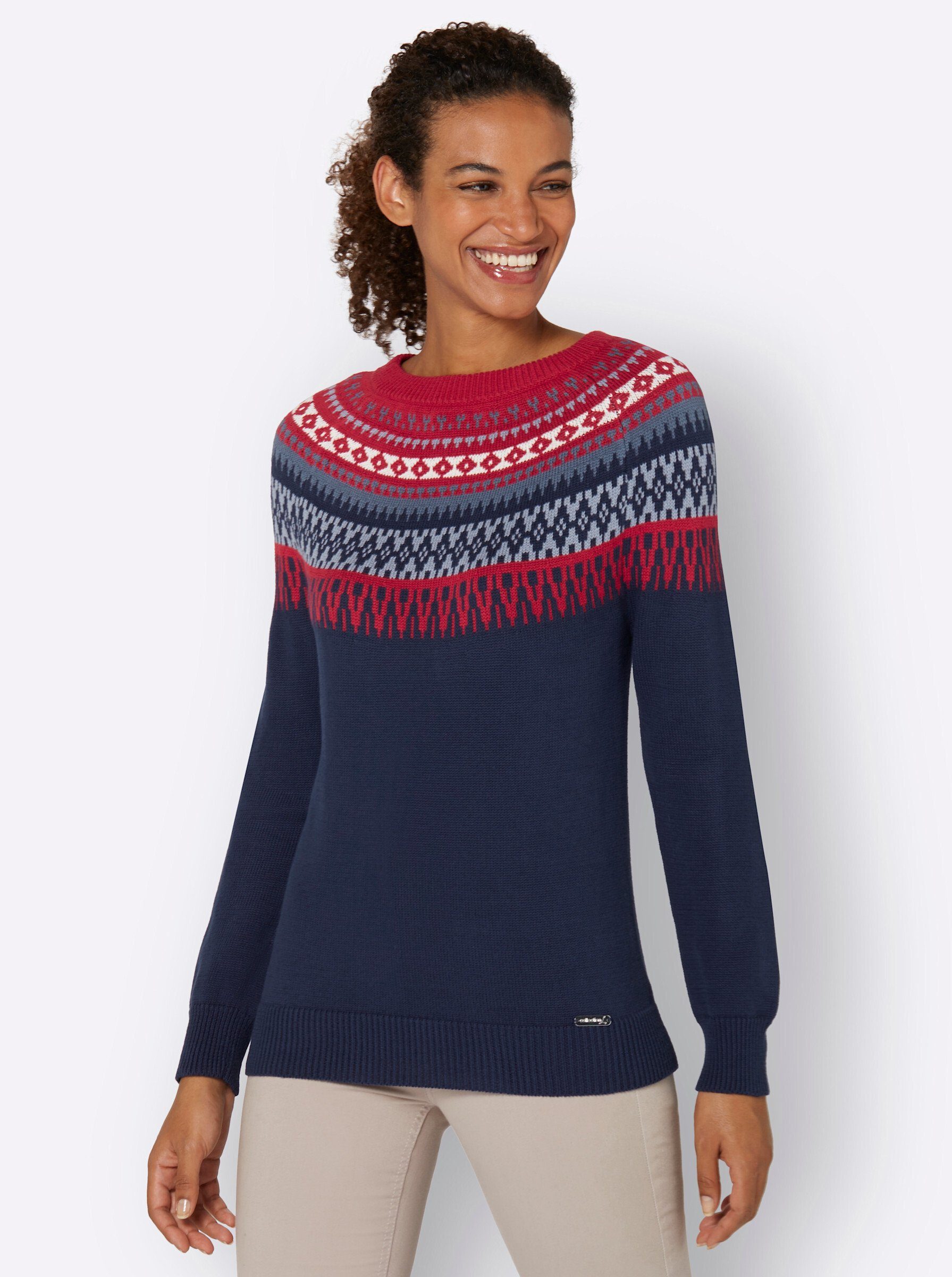 Strickpullover Norwegerpullover