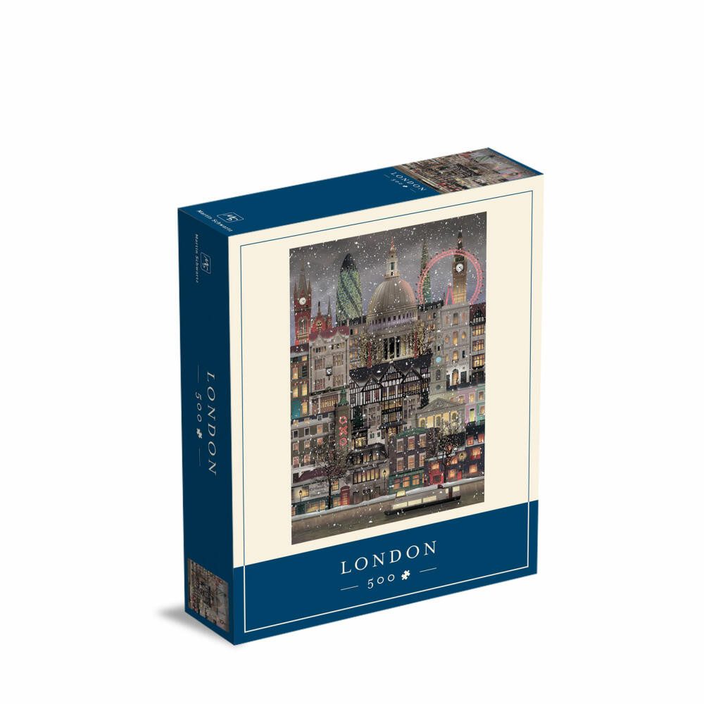 Martin Schwartz Puzzle Christmas in London, 500 Puzzleteile günstig online kaufen