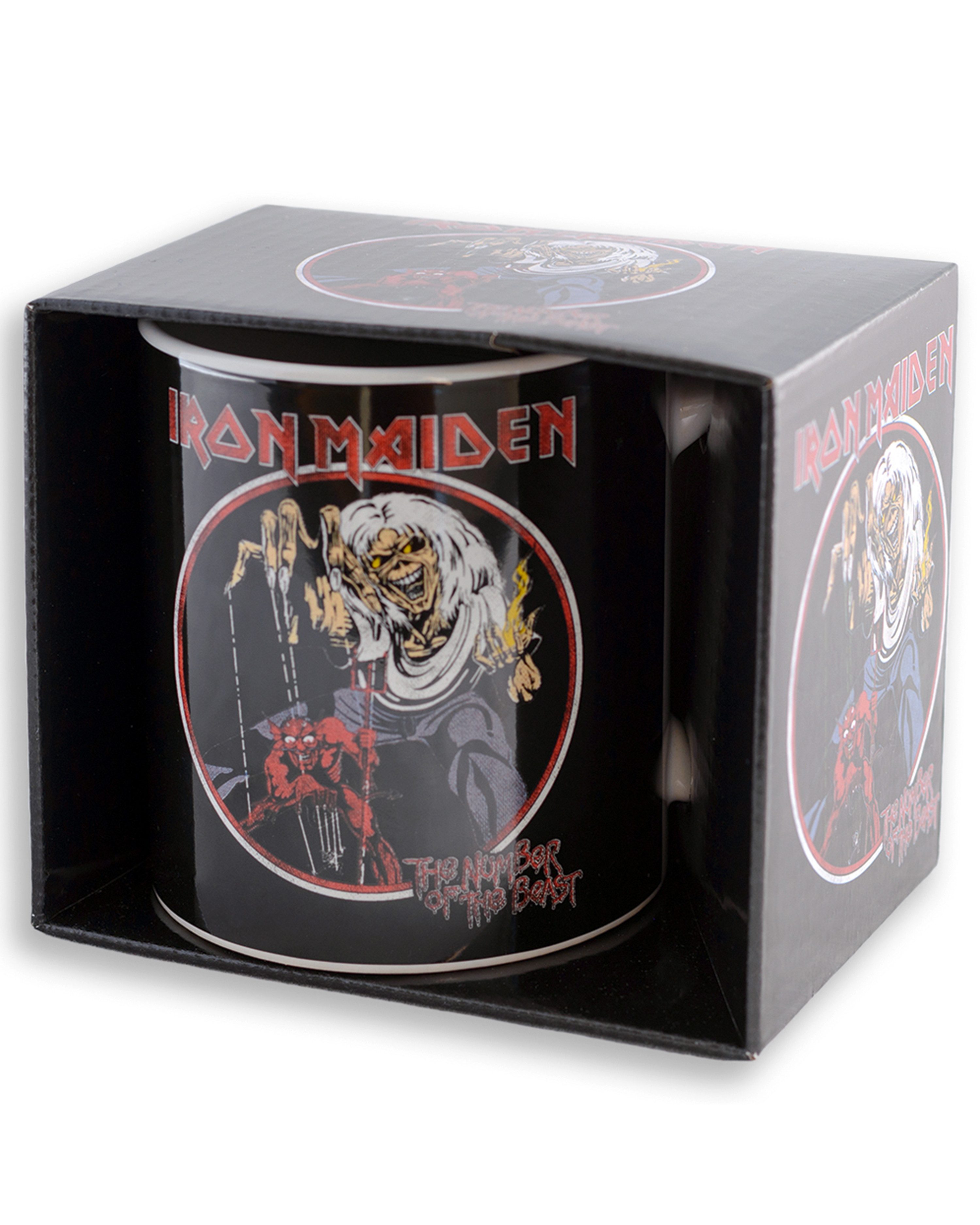 Klangundkleid Tasse Iron Maiden Tasse The Number of the Beast