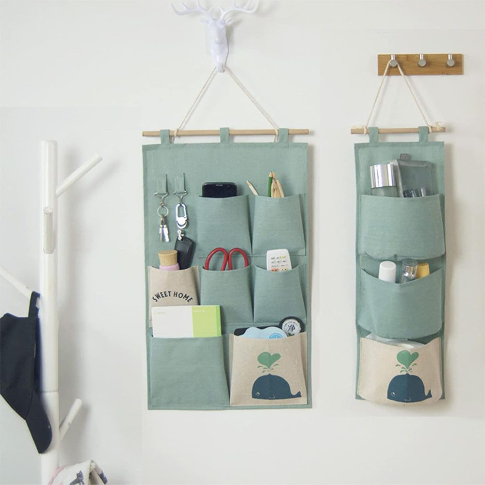 TUWENA Hängekorb 2 St. Hängeorganizer Wand Organizer Hängend Tasche