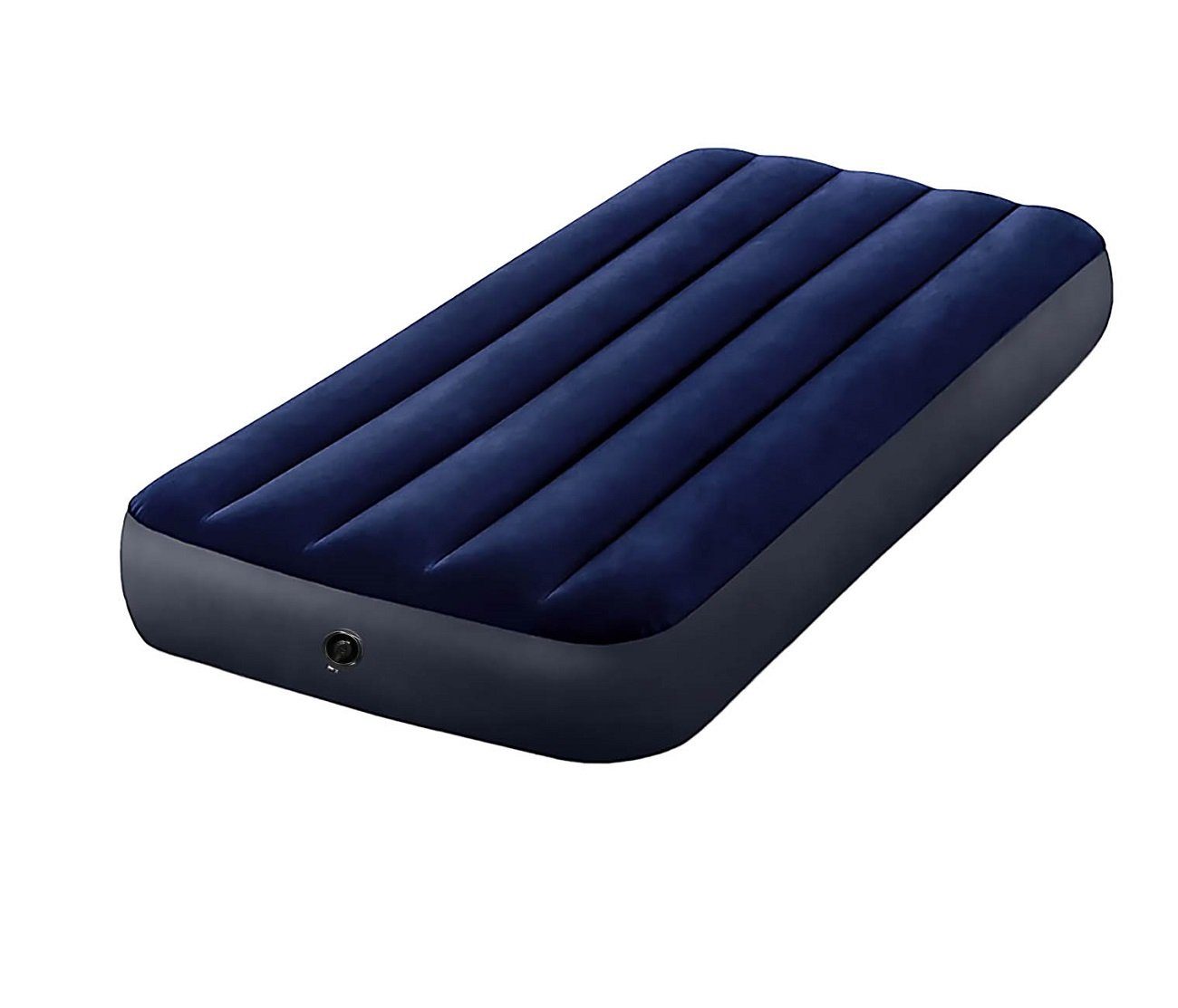 Intex Luftbett Gästebett, (Fiber-Tech Technology), Luftbett, Gästebett für 1 Person, Luftmatratze, Reisebett