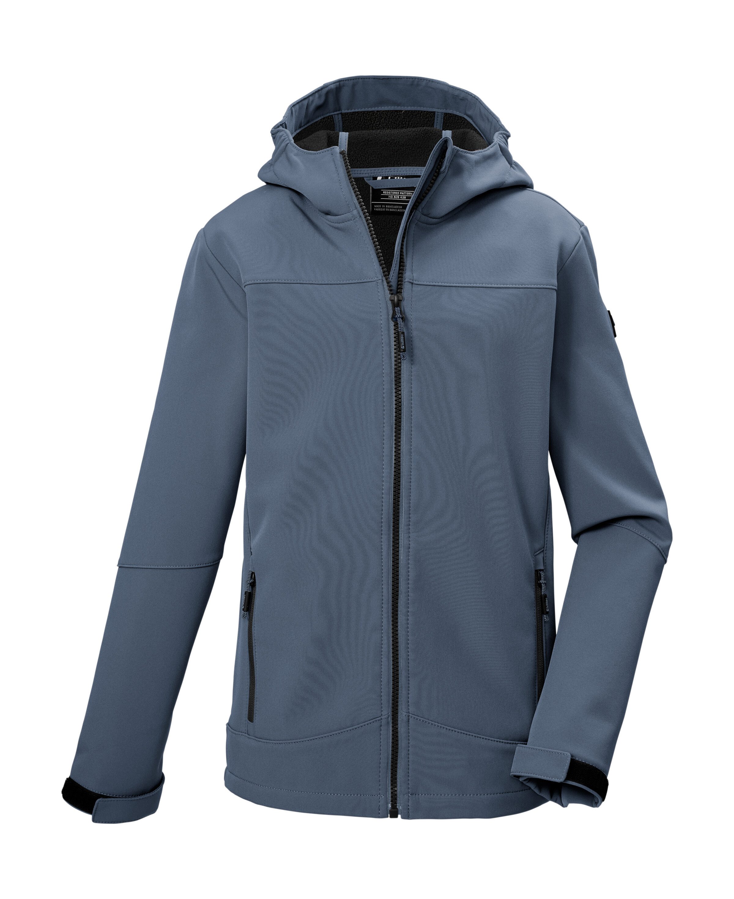 Killtec Softshelljacke KOS 484 BYS SFTSHLL JCKT Winddichte, wasserabweisende Softshelljacke mit Kapuze